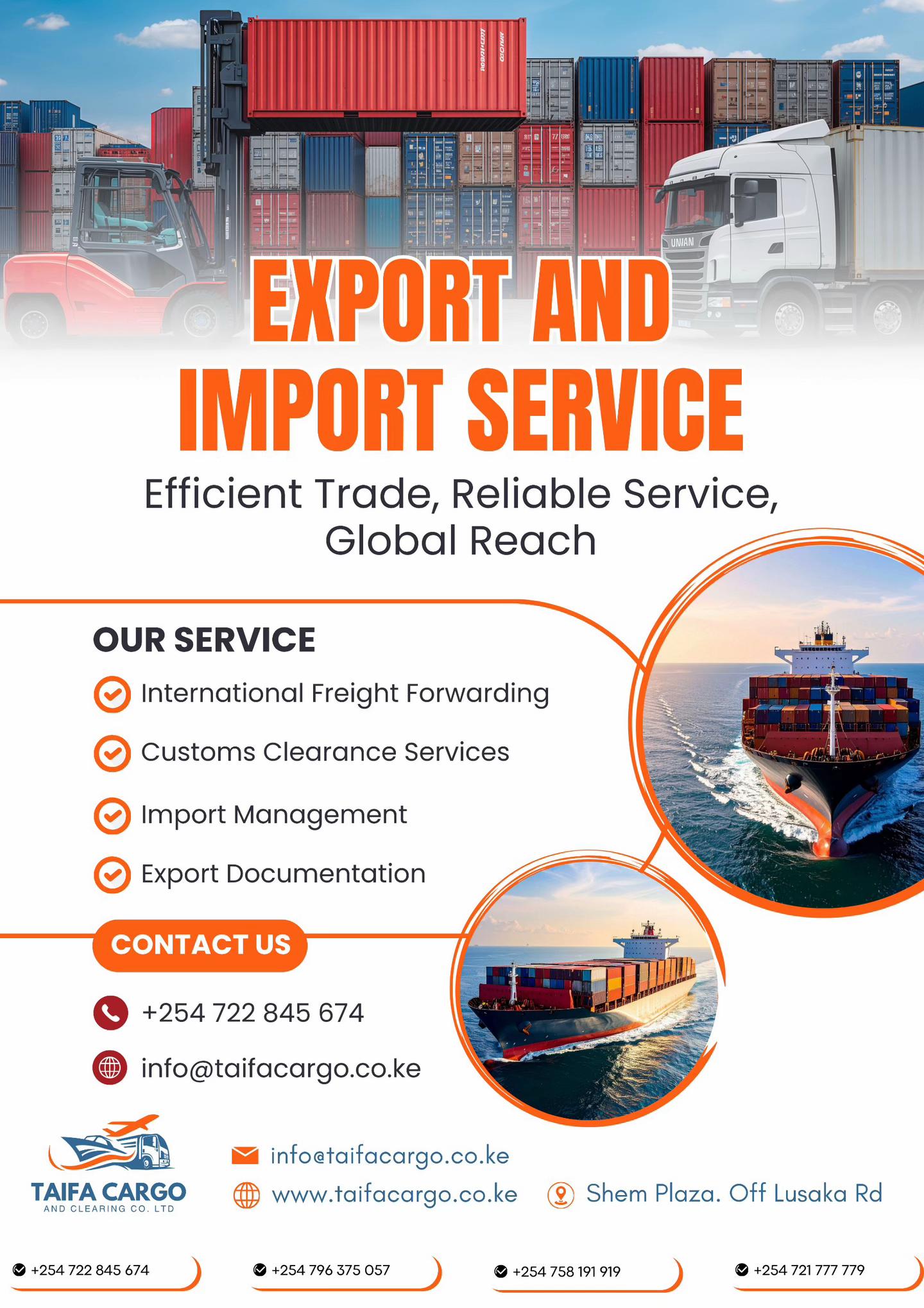@TAIFA CARGO AND CLEARING CO.