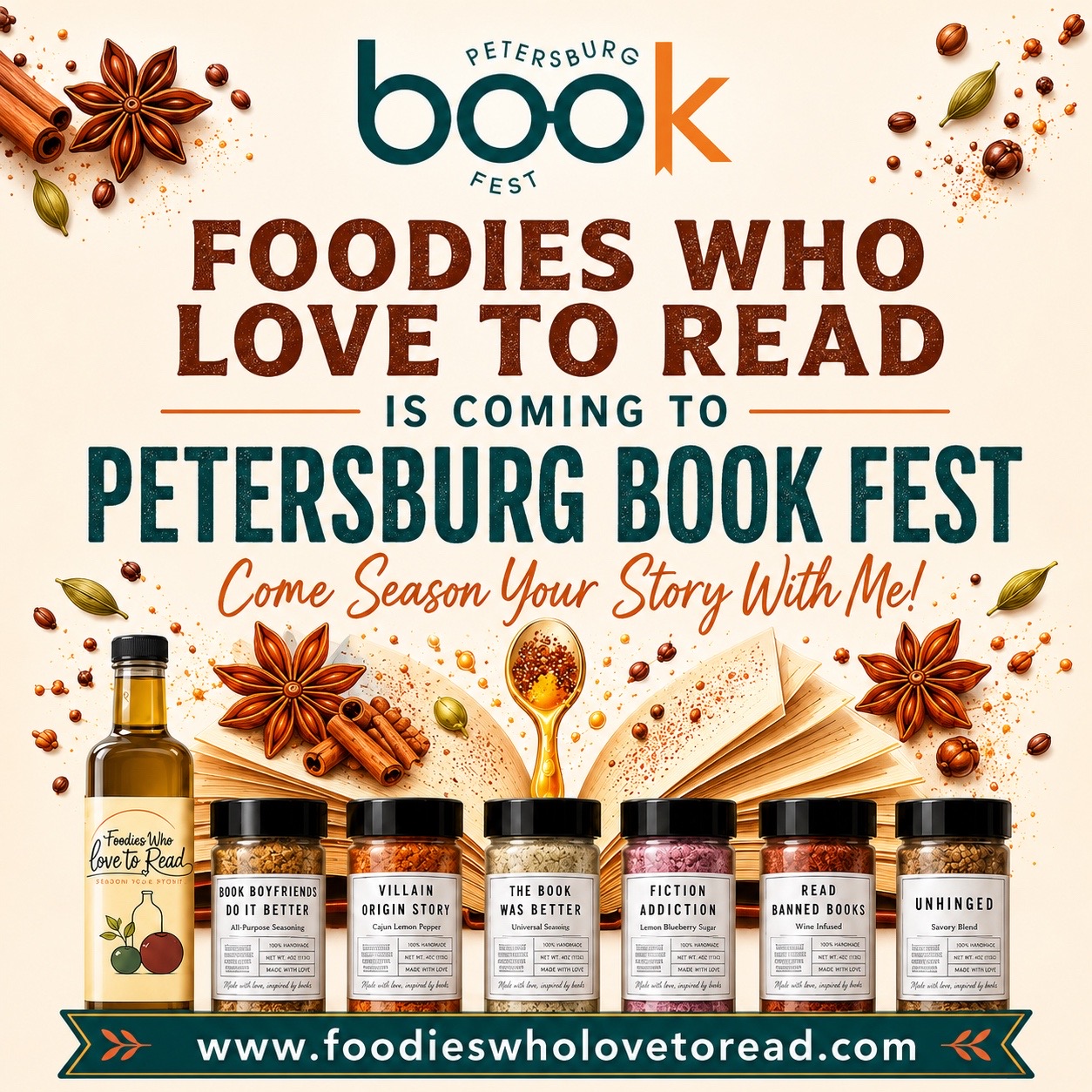 @Foodies Who Love to Read