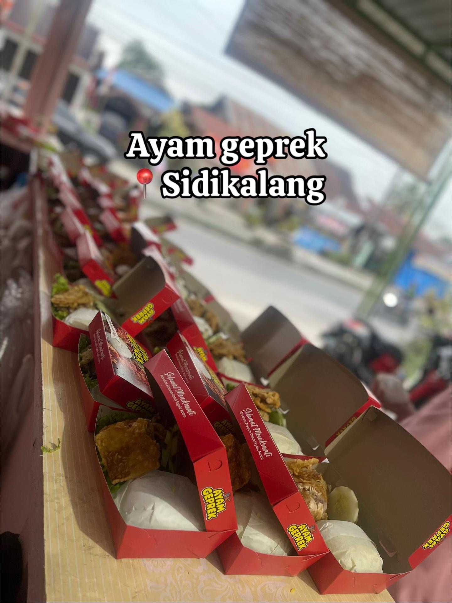 @Ayam Geprek Sidikalang