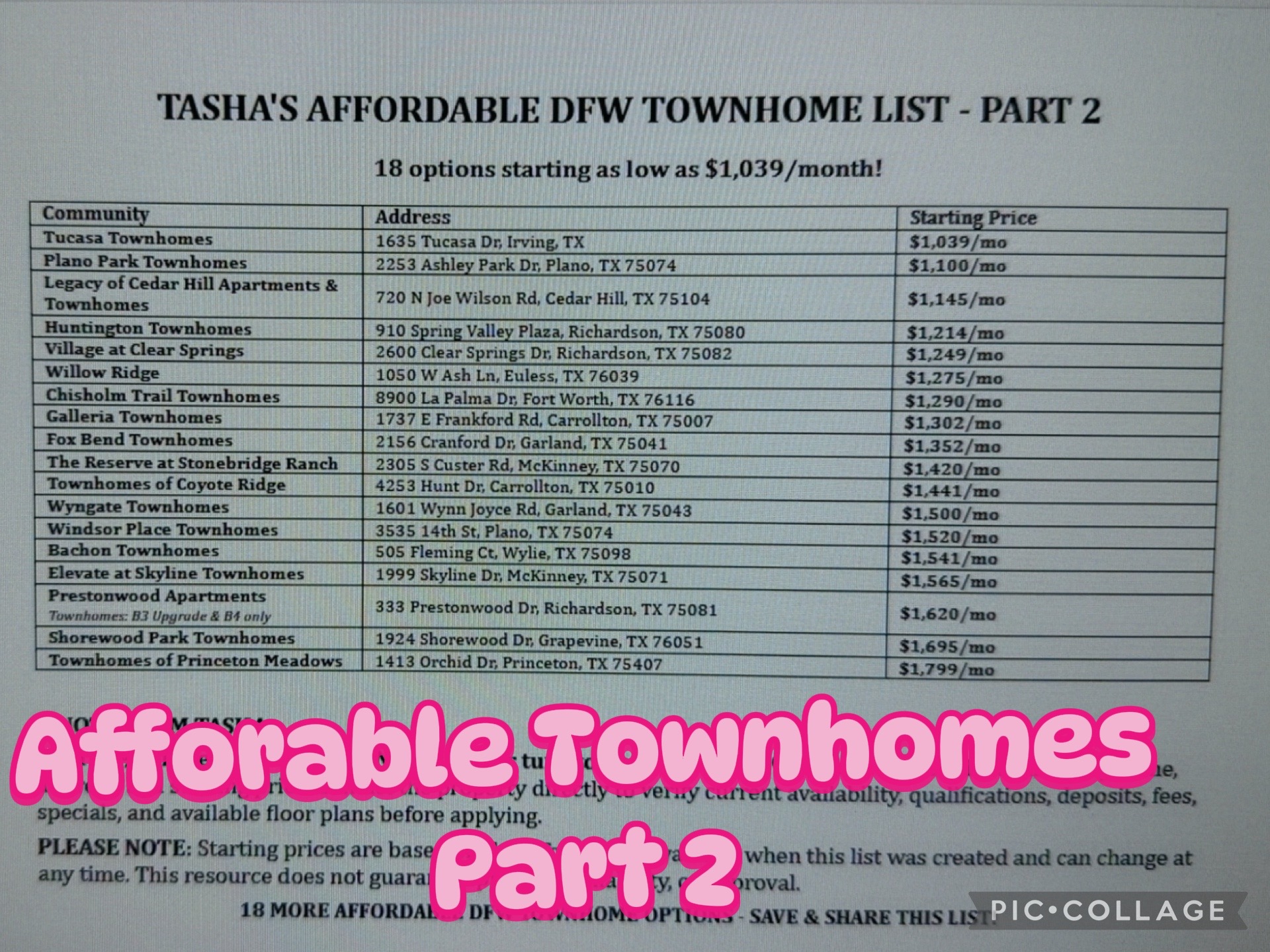 @Tasha | DFW Realtor