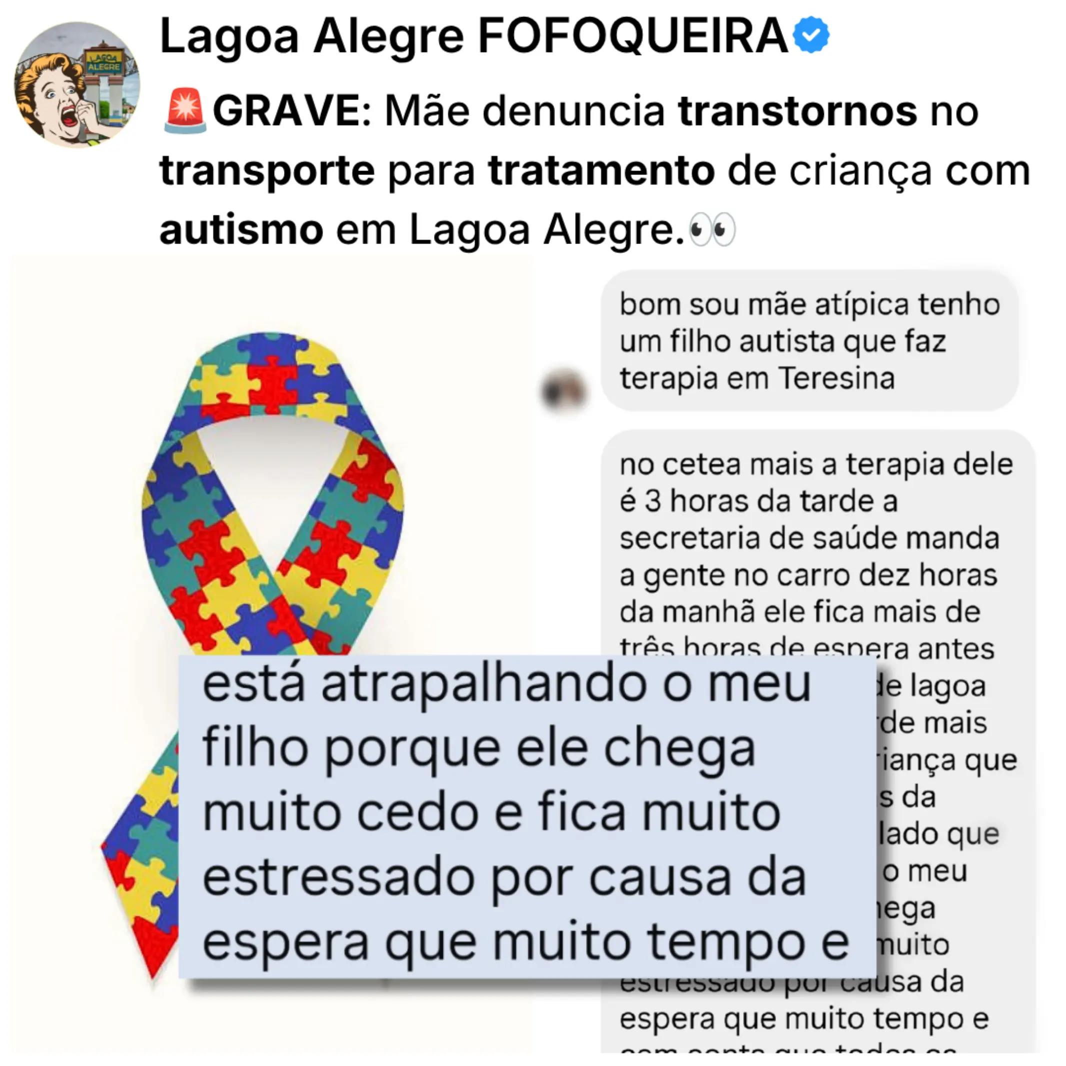 @Lagoa Alegre Fofoqueira