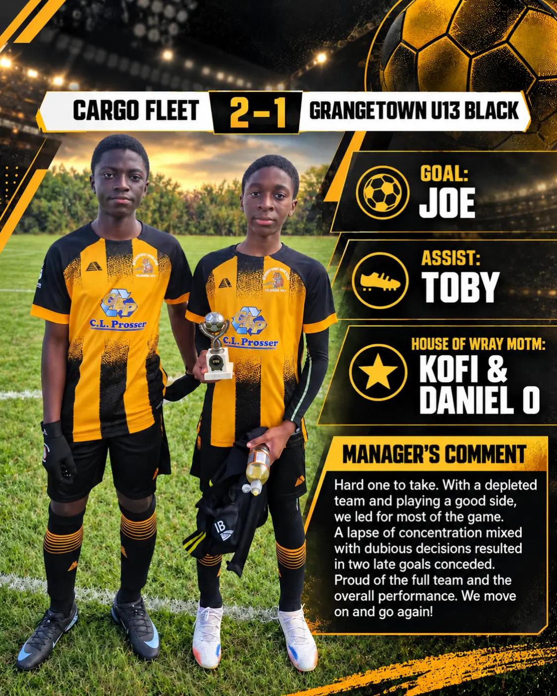 @Grangetown Boys Club juniors