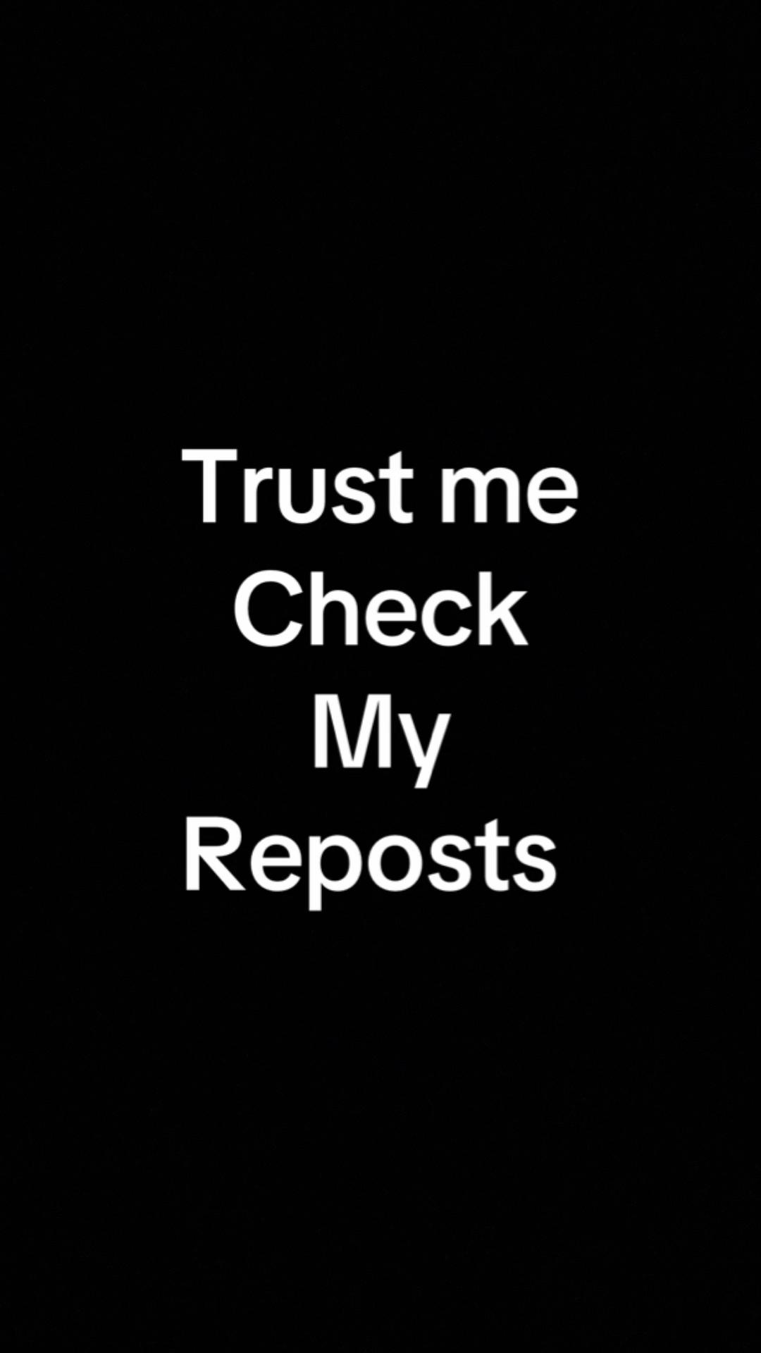 @Don’t check my reposts