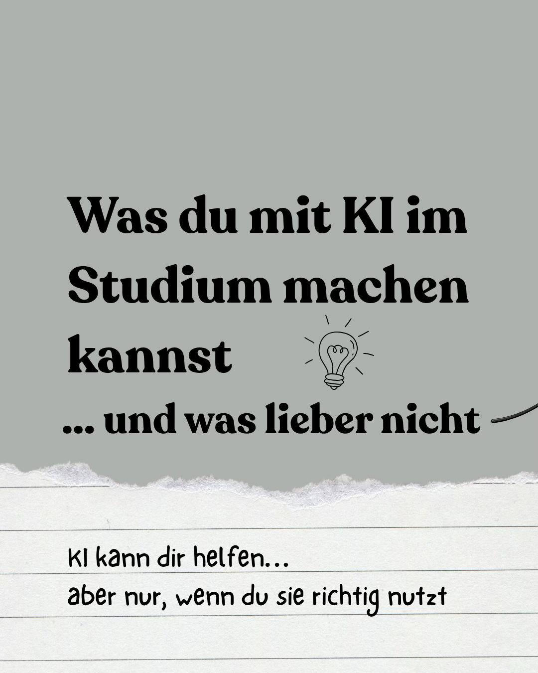 @Dr. Julia🎓Bachelorarbeit & KI