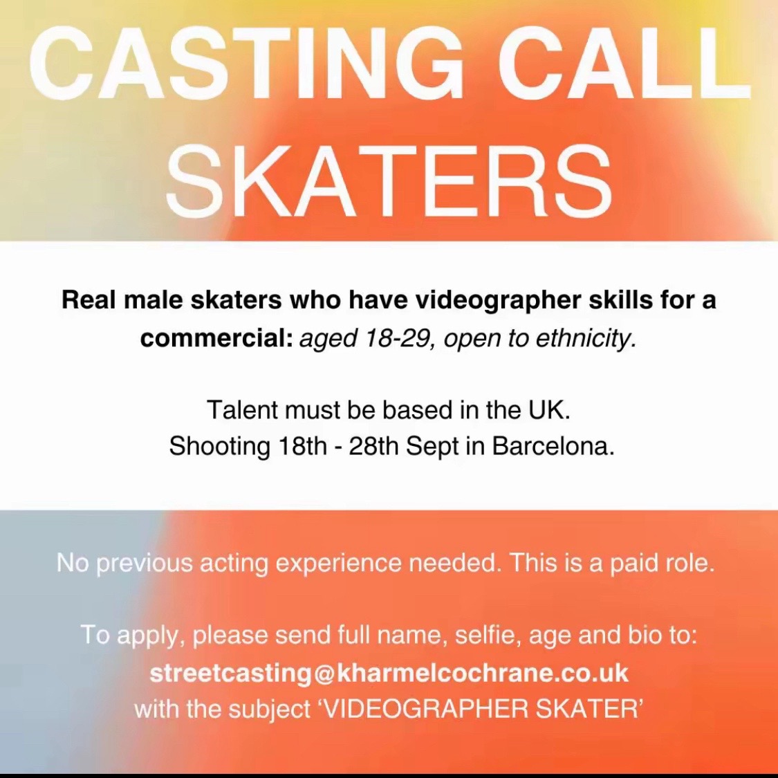 @UkCastingCalls