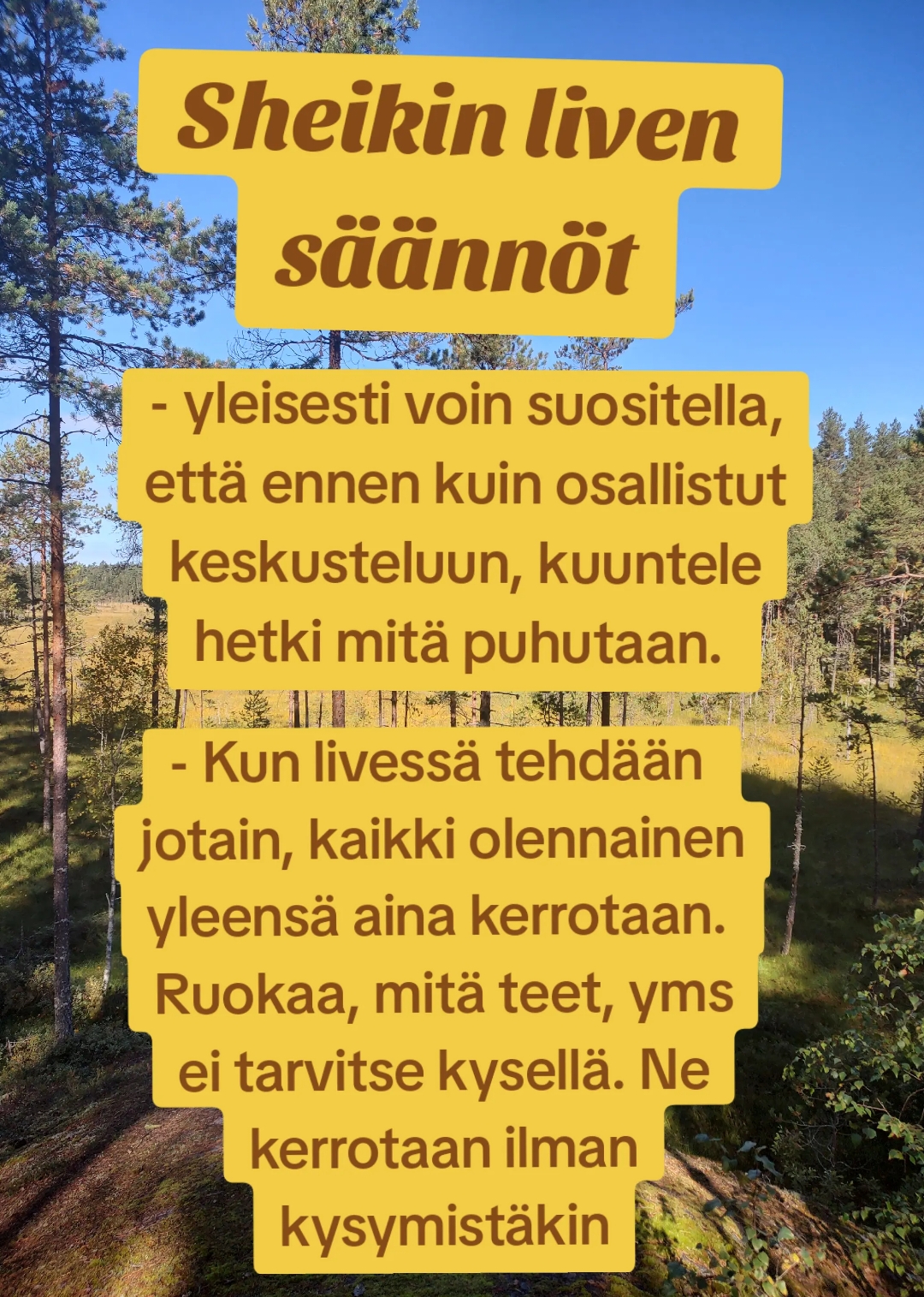 @Sheikki Lyyrinen