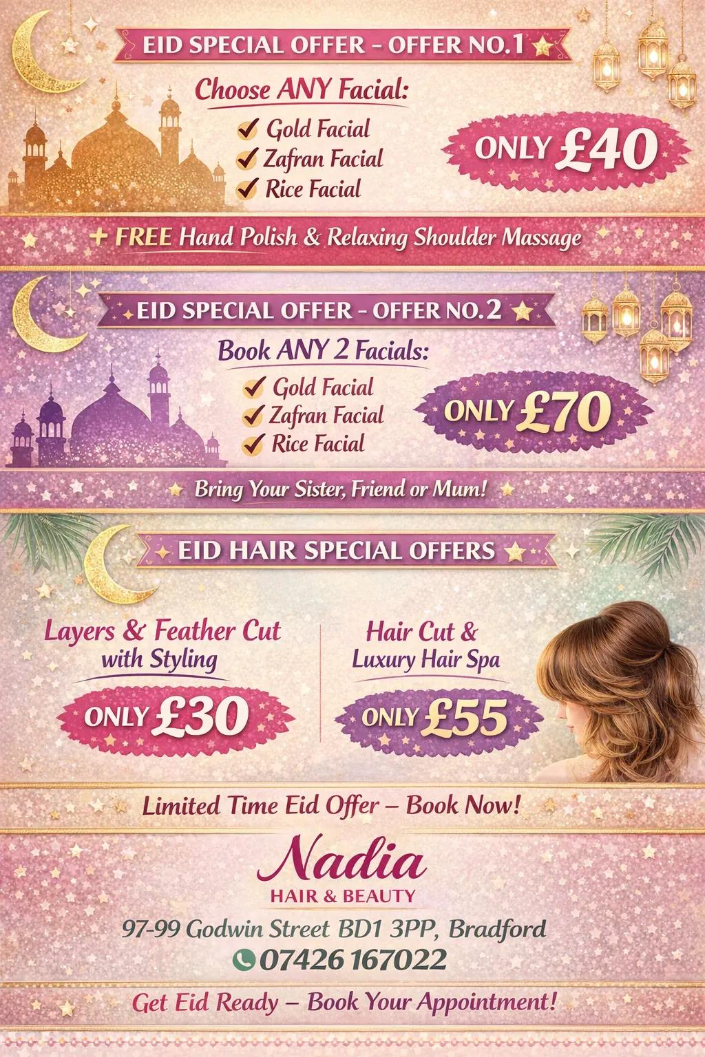 @Nadia Hair & Beauty