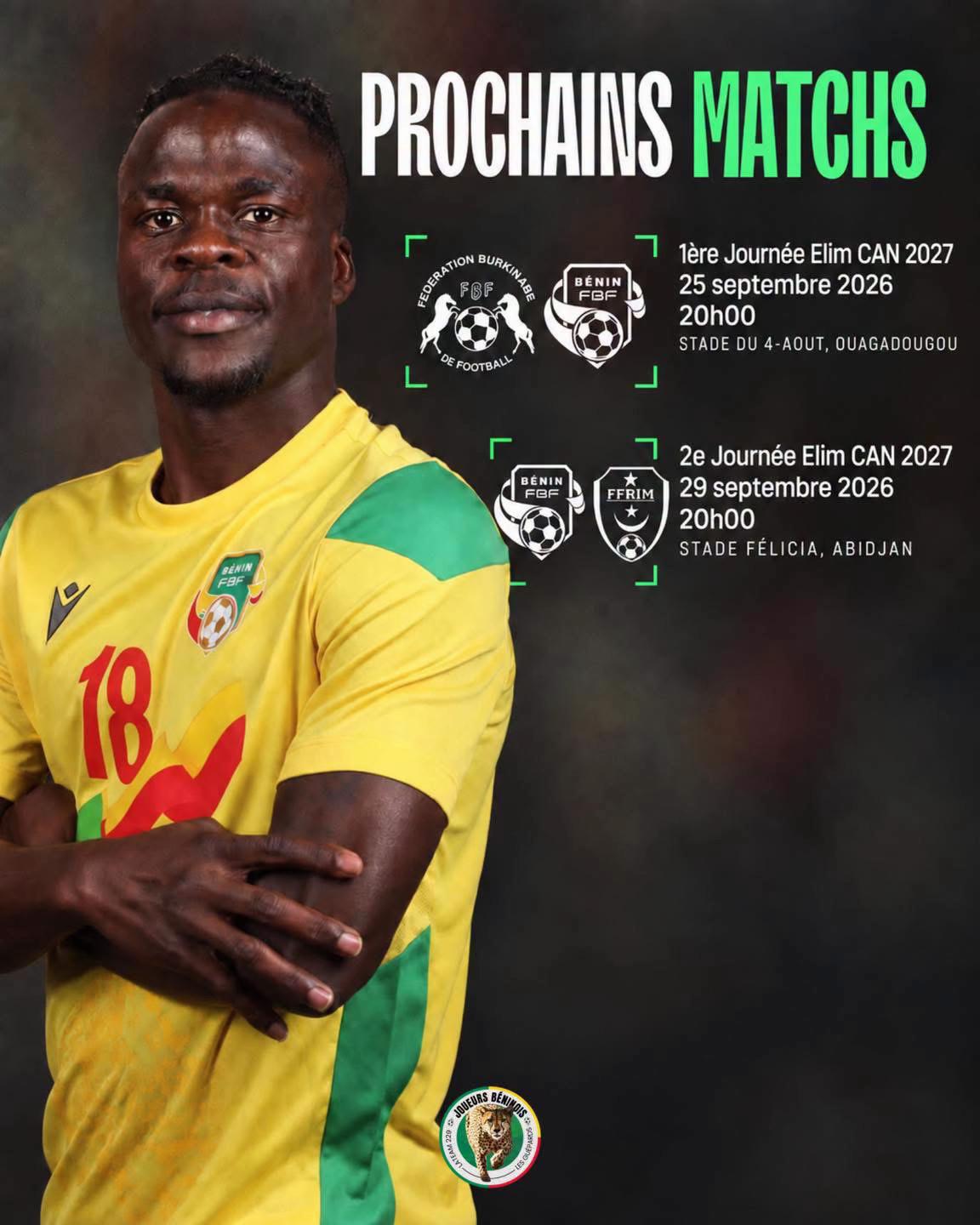 @Joueurs Béninois