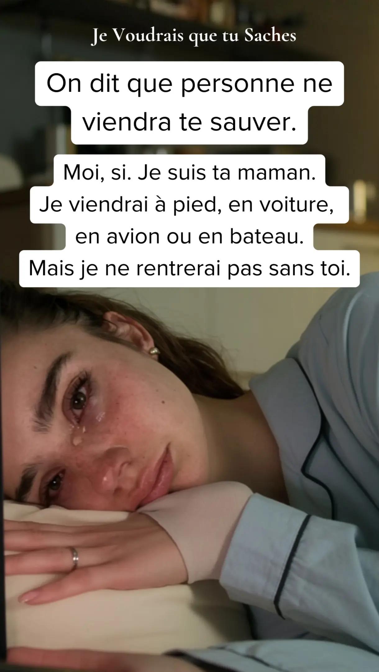 @Je Voudrais Que Tu Saches