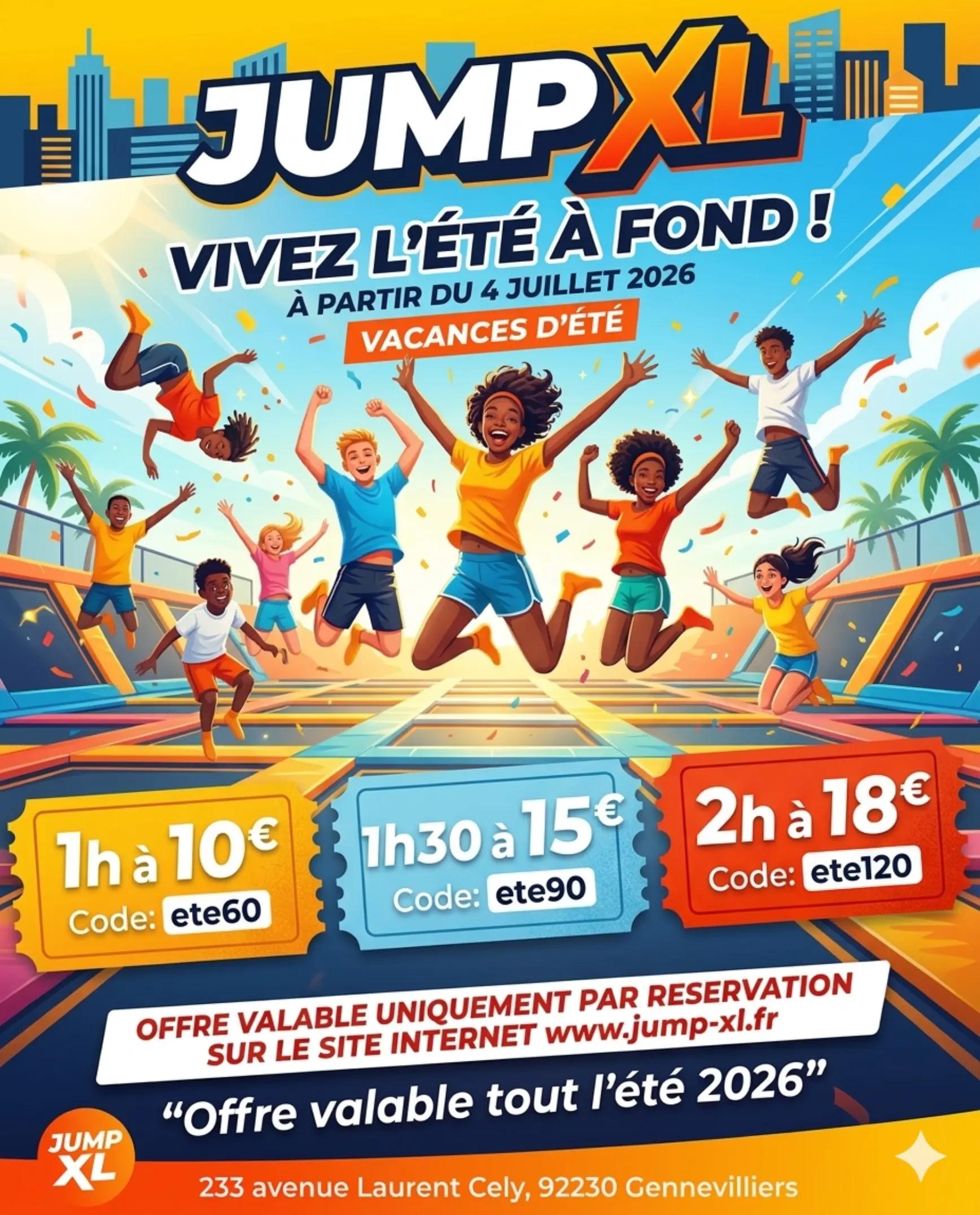 @Jump xl paris Gennevilliers