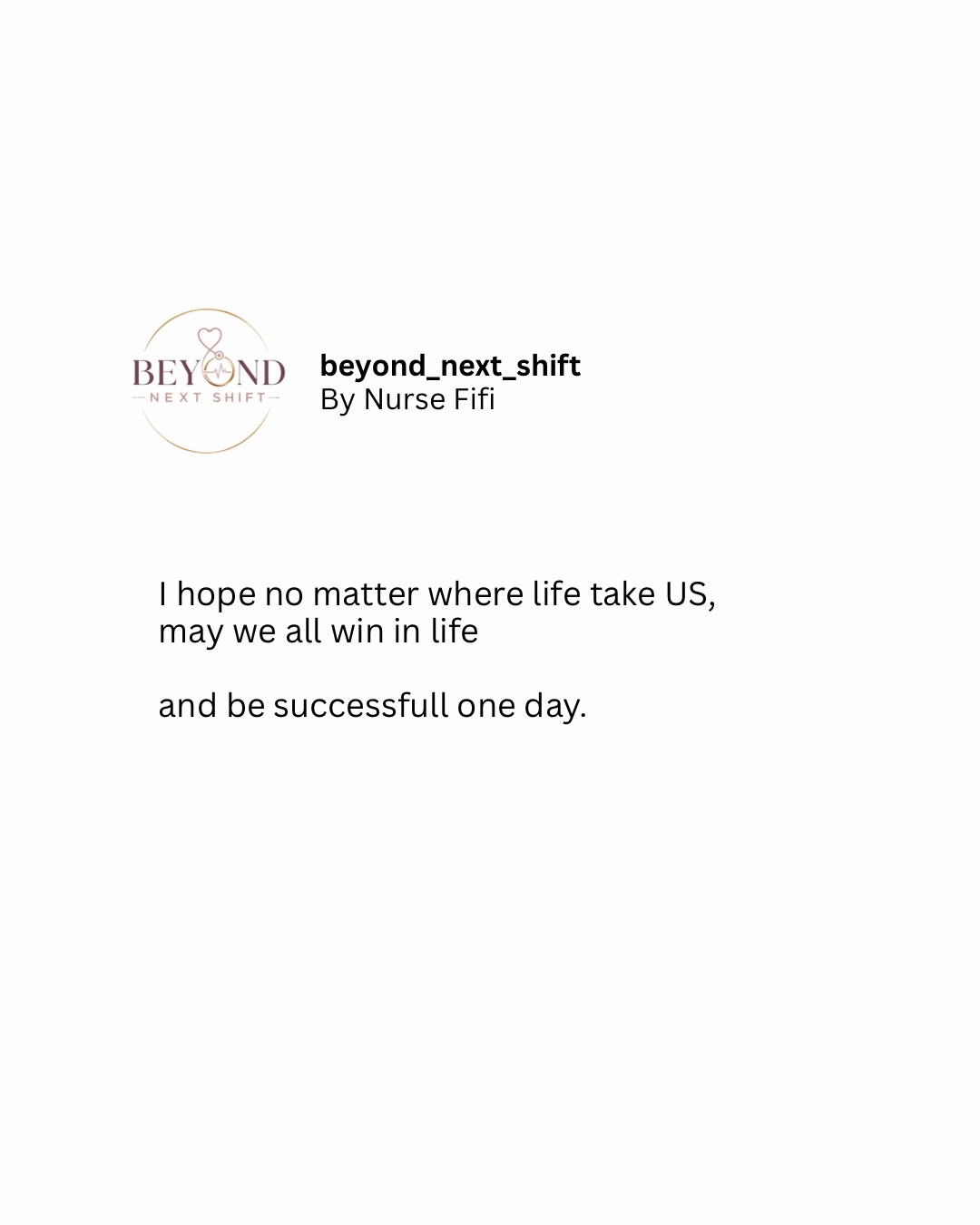 @💫 BEYOND THE NEXT SHIFT ♾️ 🩺