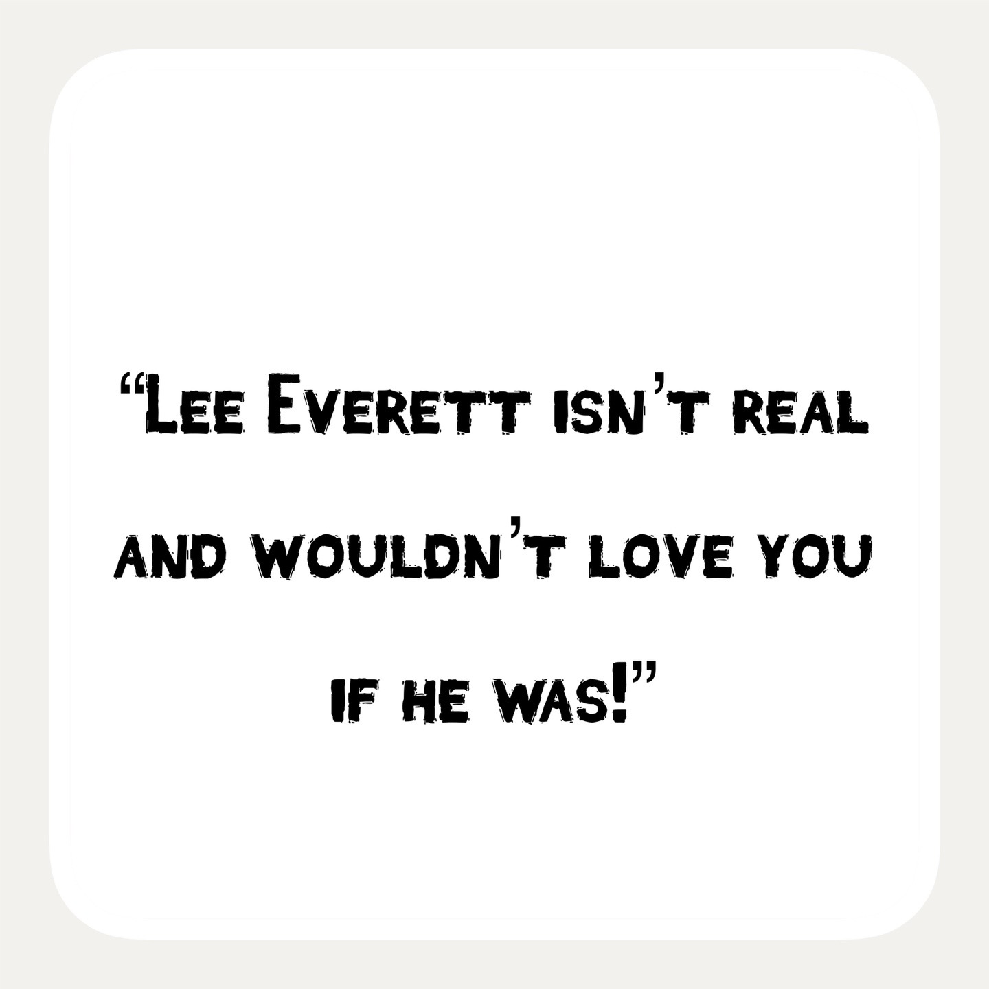 @Lee Everett&rsquo;s wife❤️