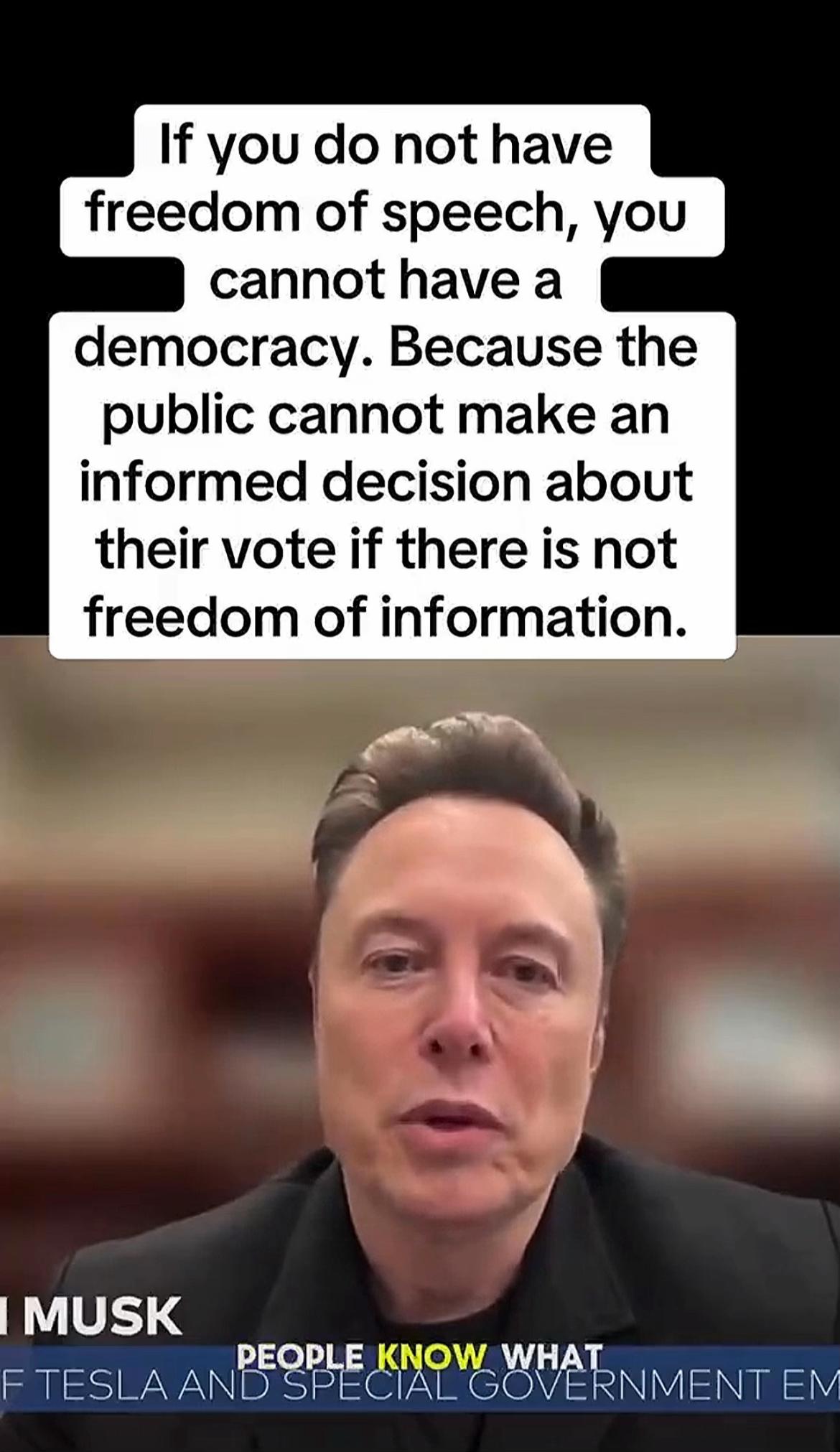 @Elon Musk