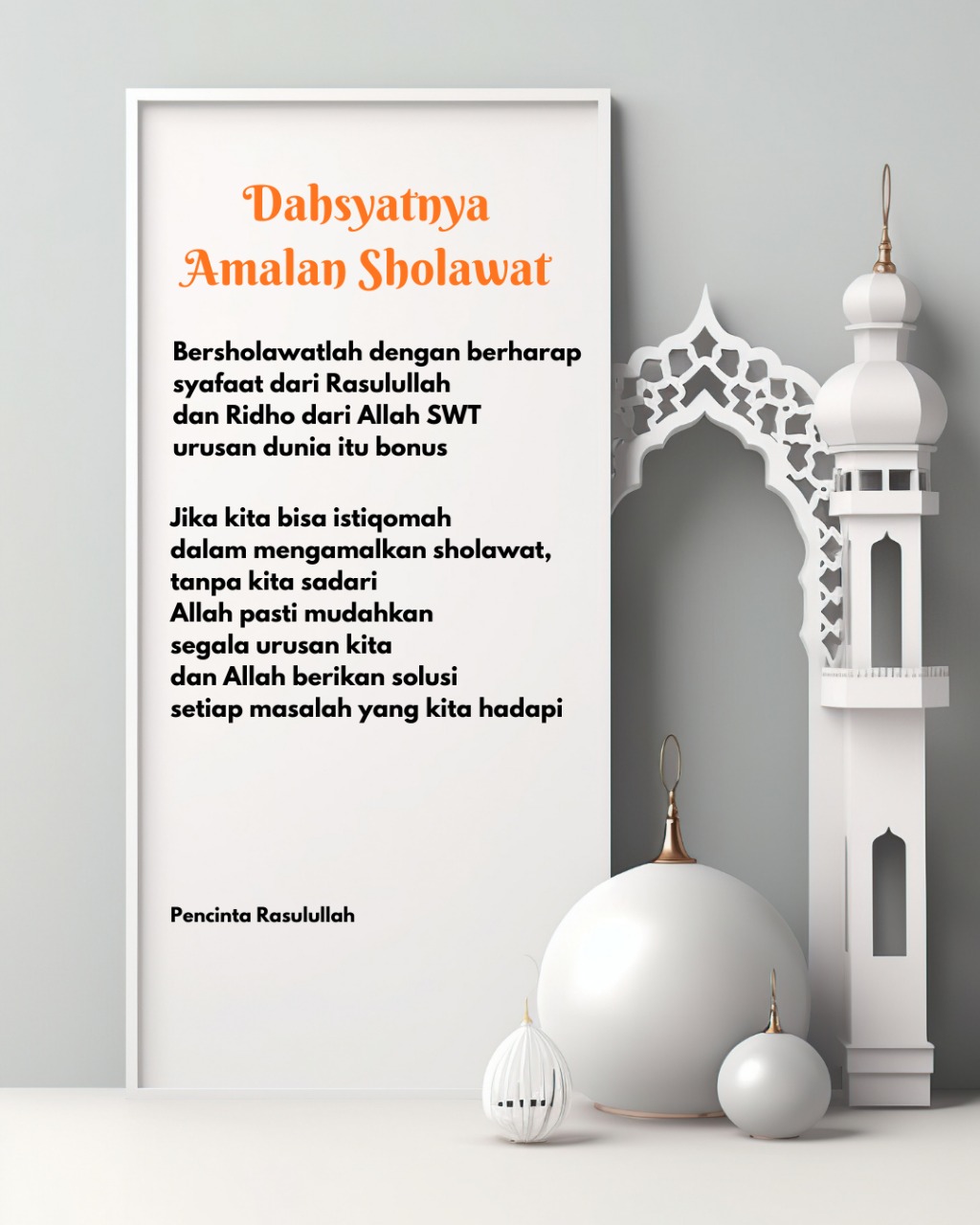 @Pencinta Rasulullah