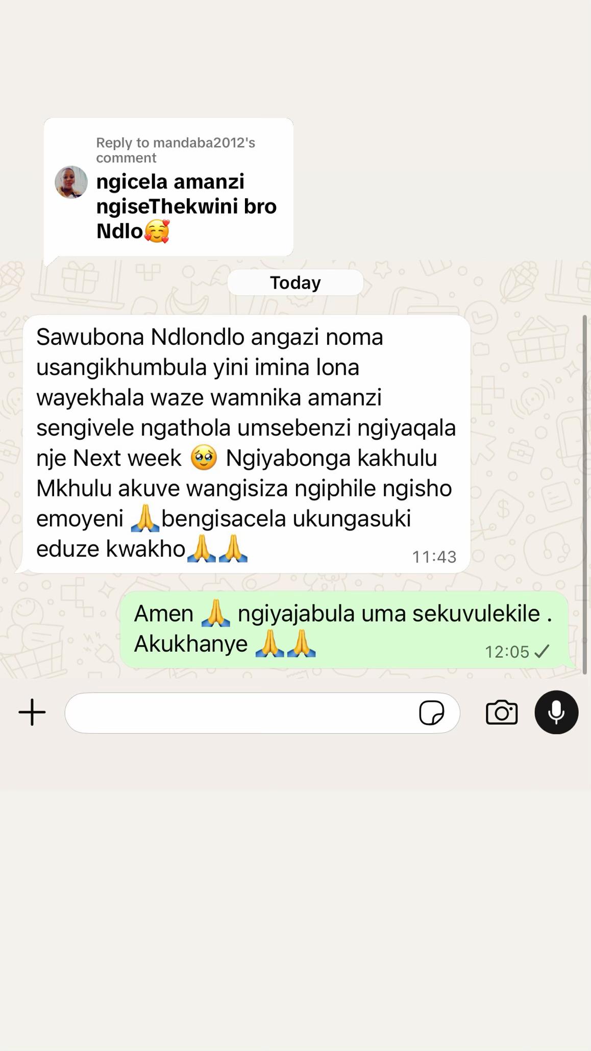 @Real INDLONDLO YAMANZI 🤴🏽💧