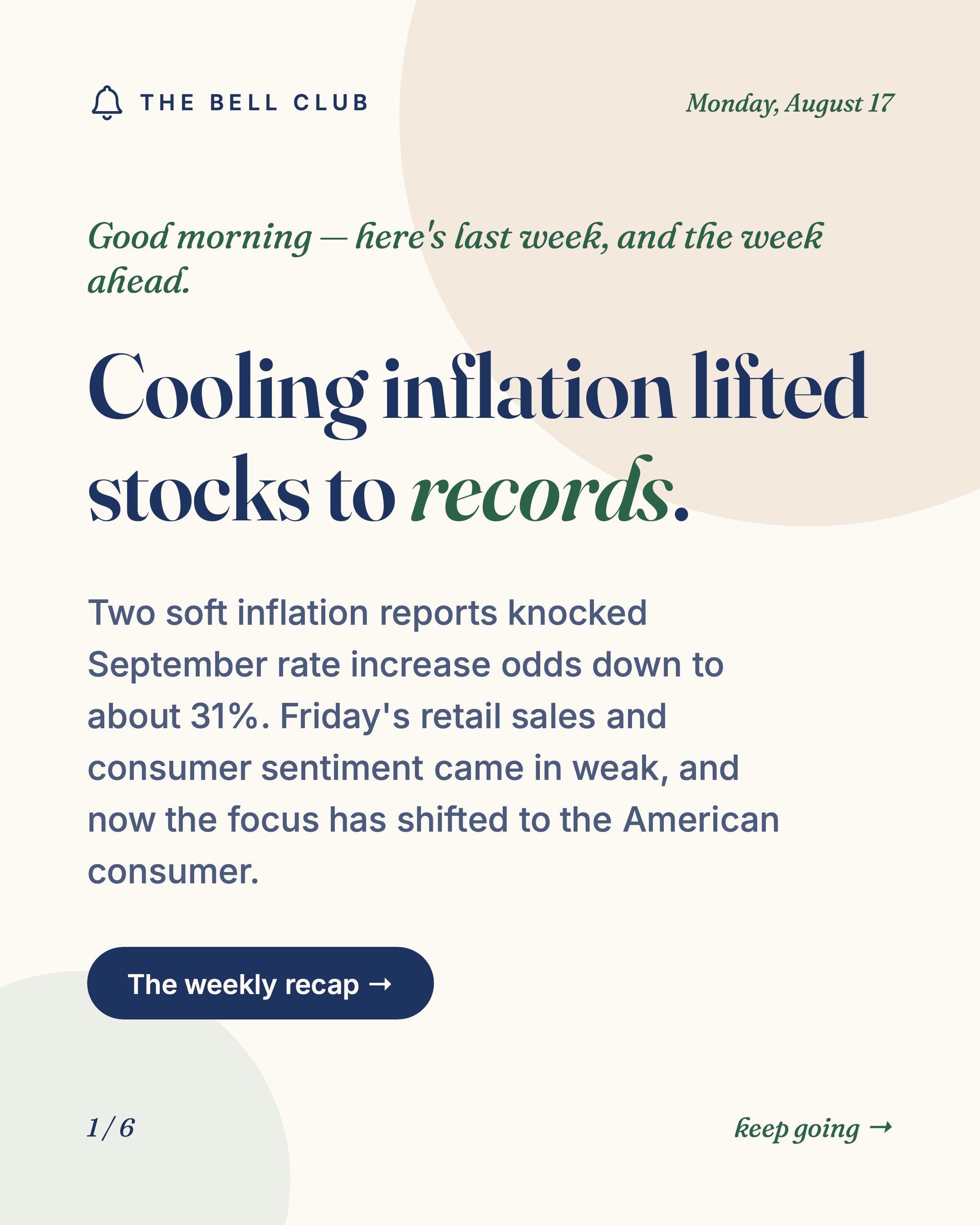 @Kristen Zisek | Market Updates