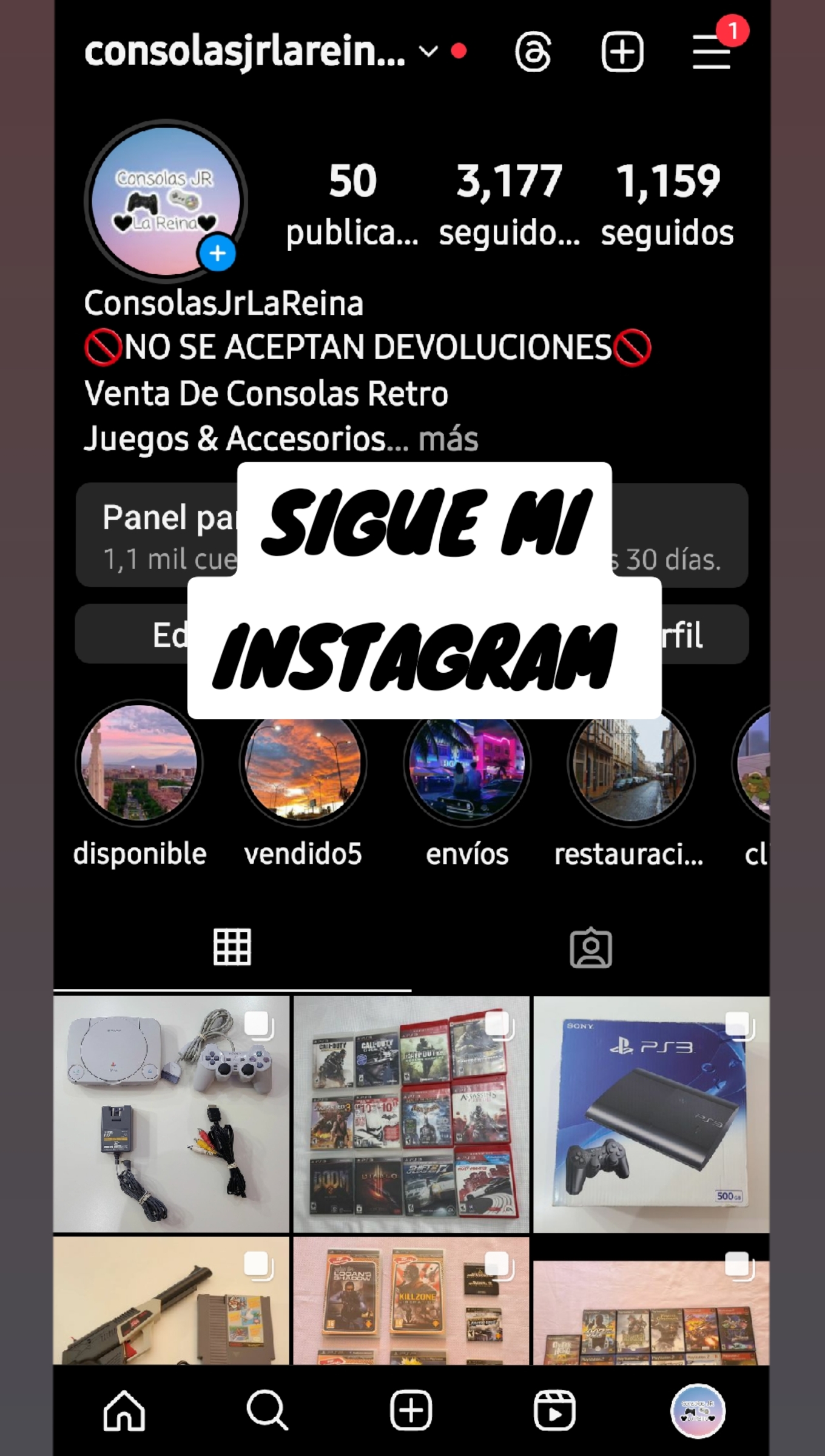 @ConsolasJRLaReina