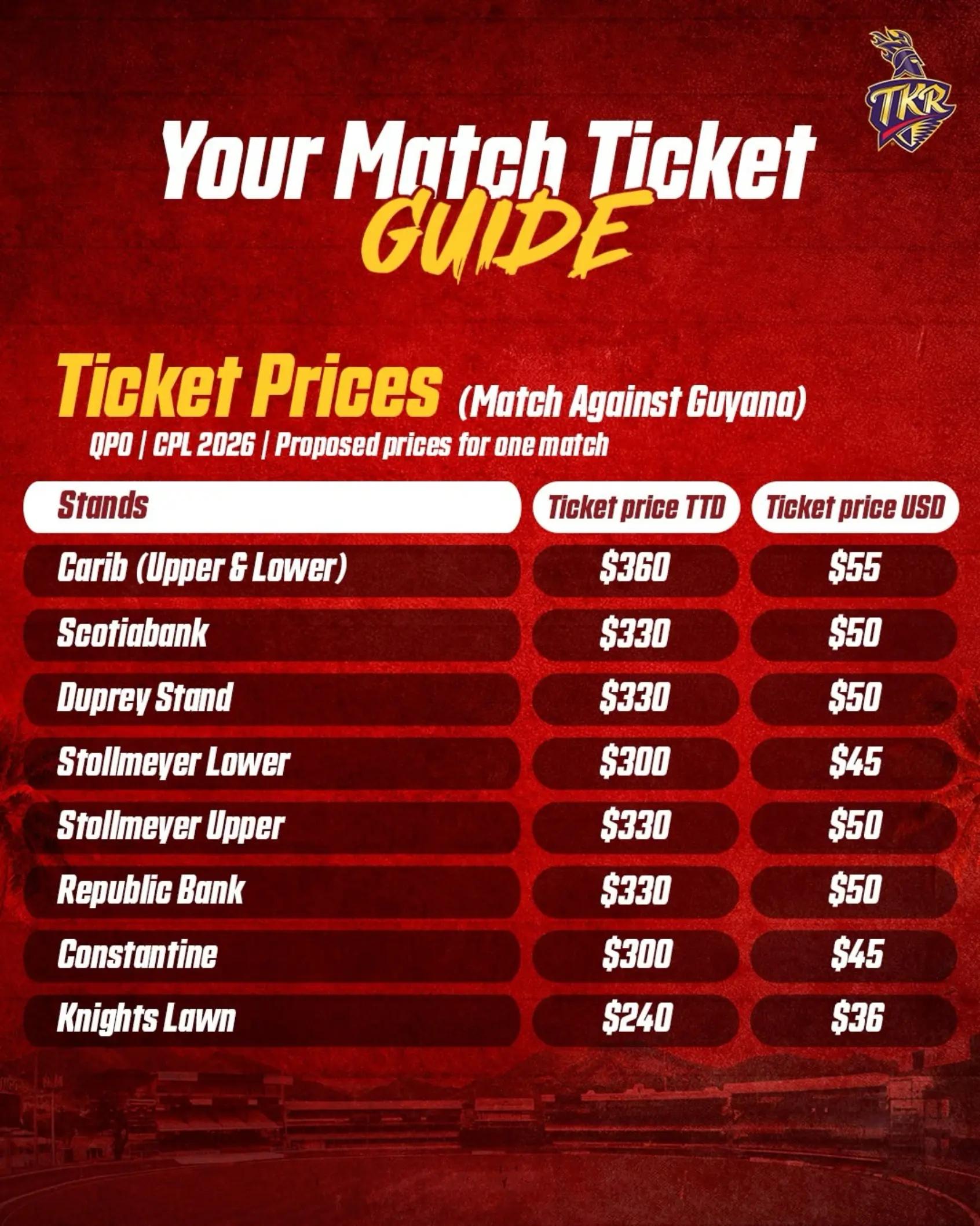 @Trinbago Knight Riders