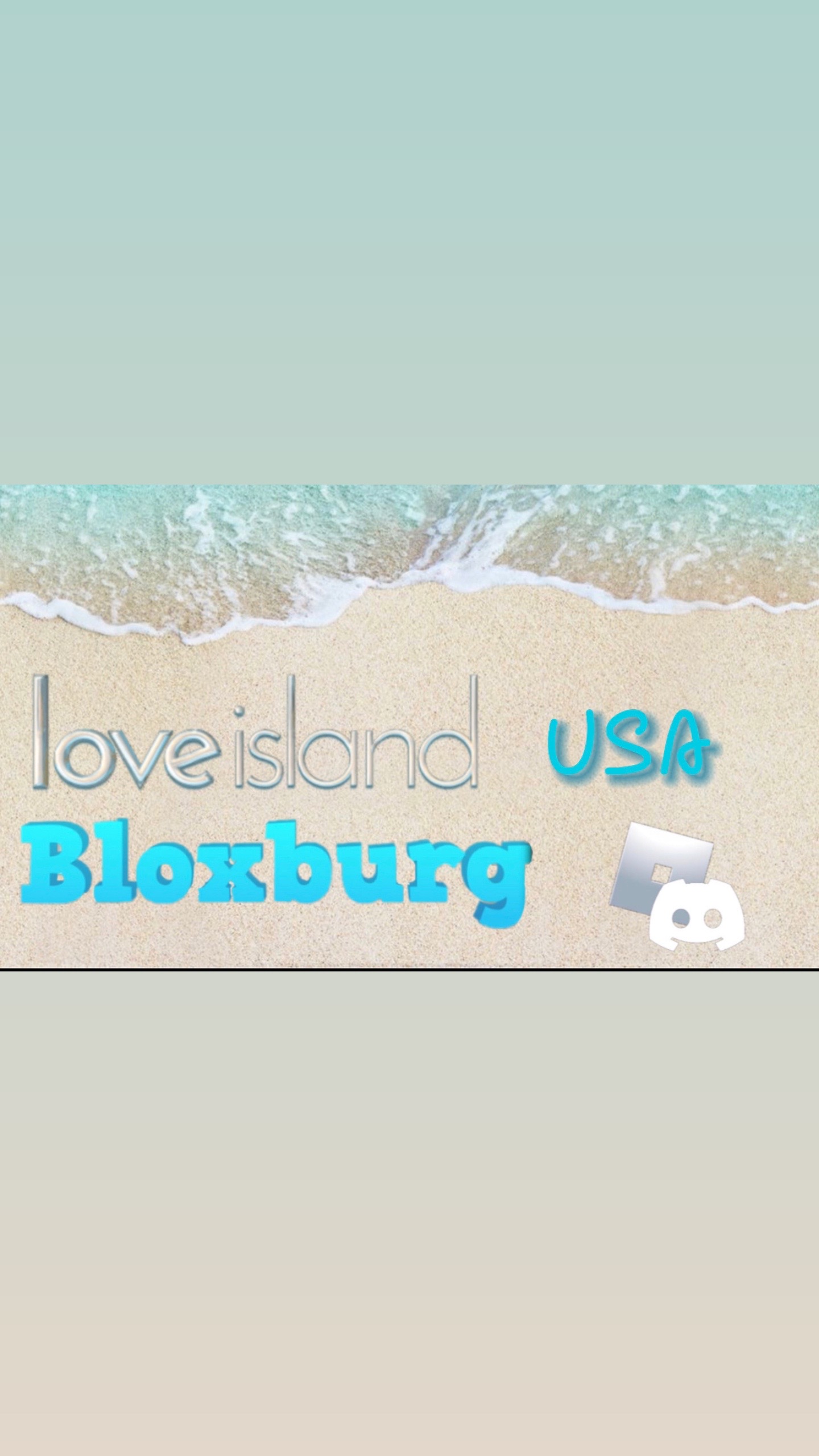 @Bloxburg Love Island USA