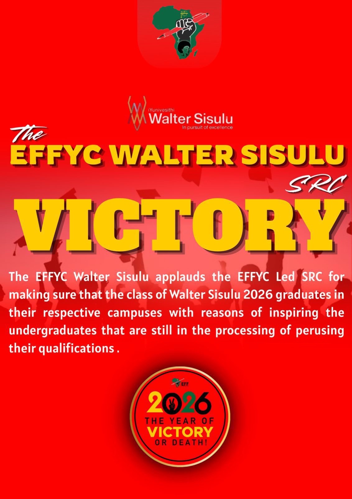 @EFFYC_WSU_MTHATHA Campus