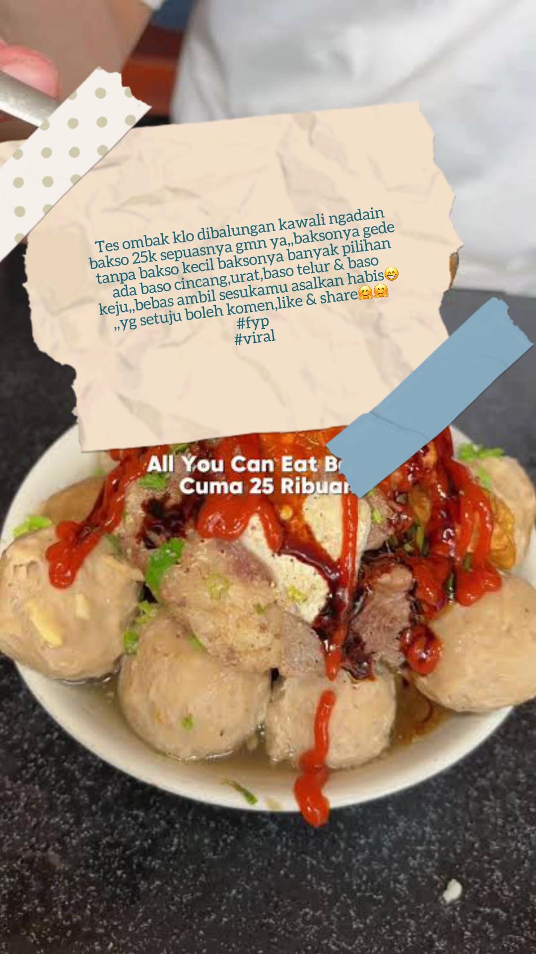 @BaksoBalungan&SeblakTehHani23