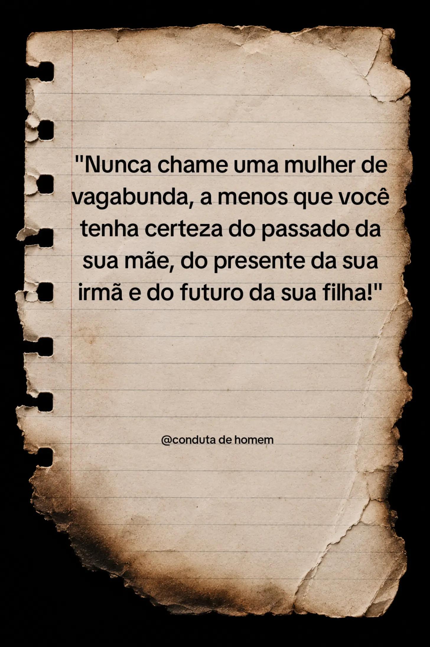 @conduta de homem