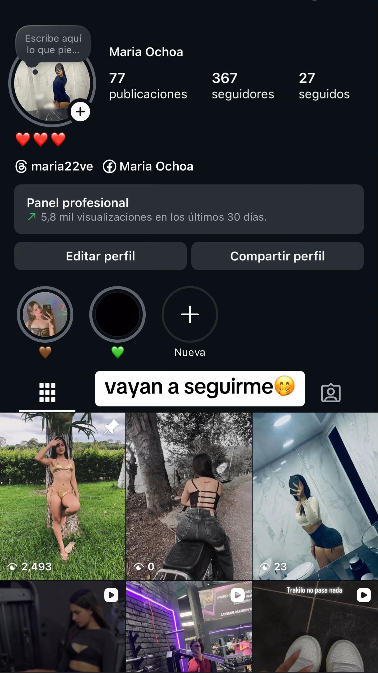 @Maria Ochoa๐
