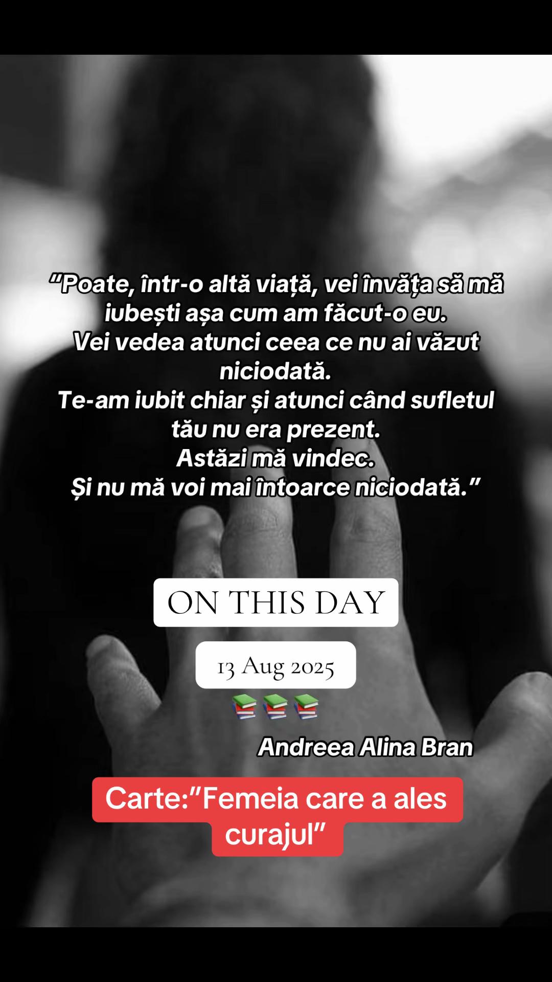 @Andreea Alina Bran |Autor 📖