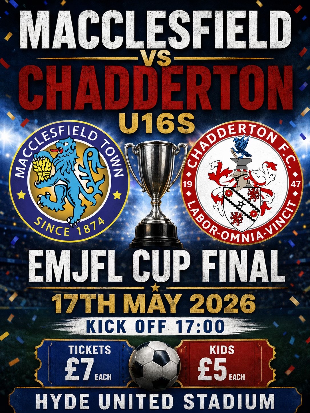@Chadderton U17’s