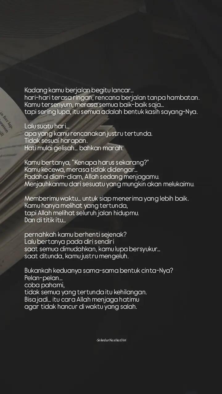 @Sekedar Nasihat Diri