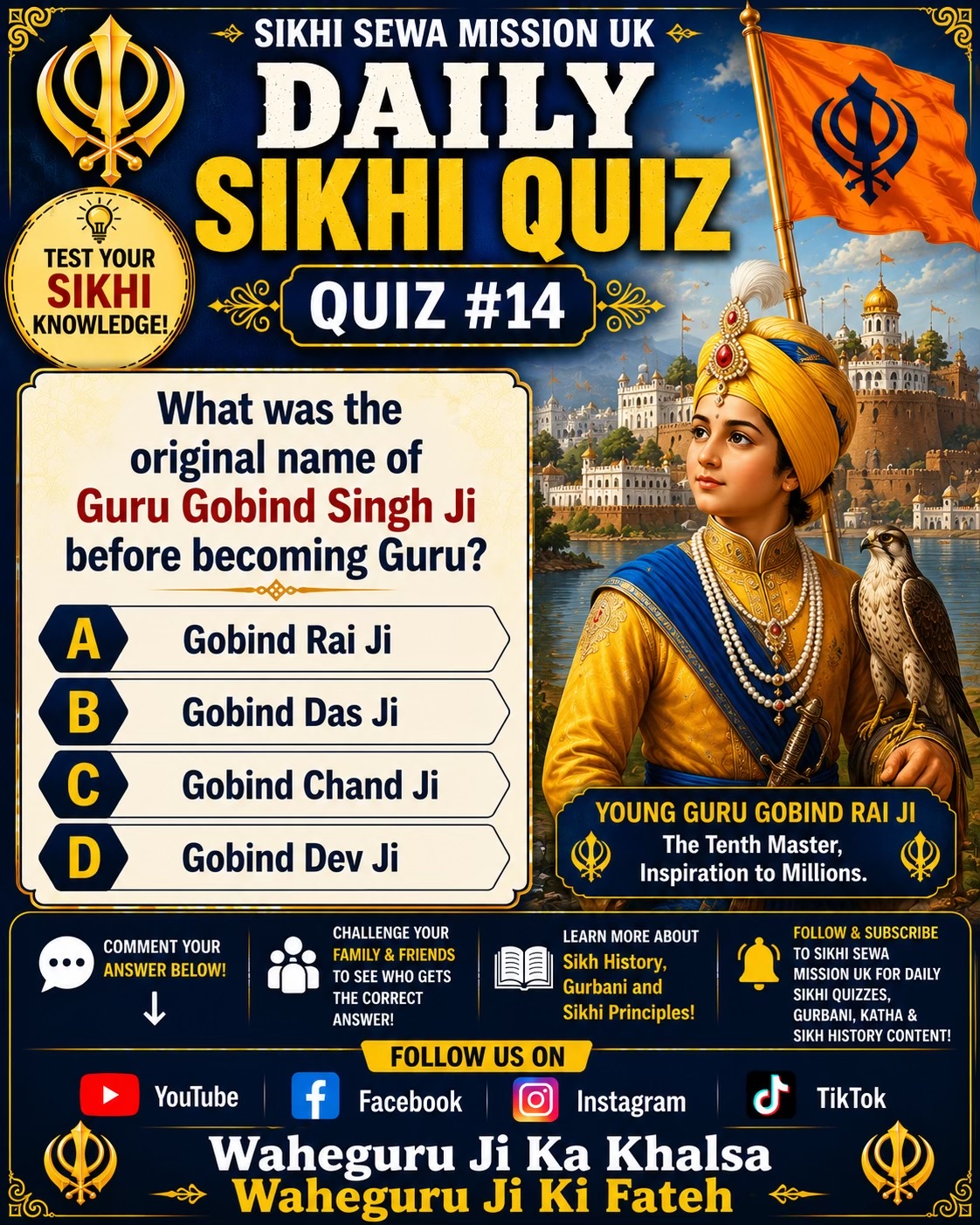 @Sikhi sewa mission Uk