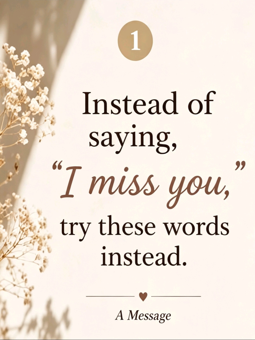 @A Message