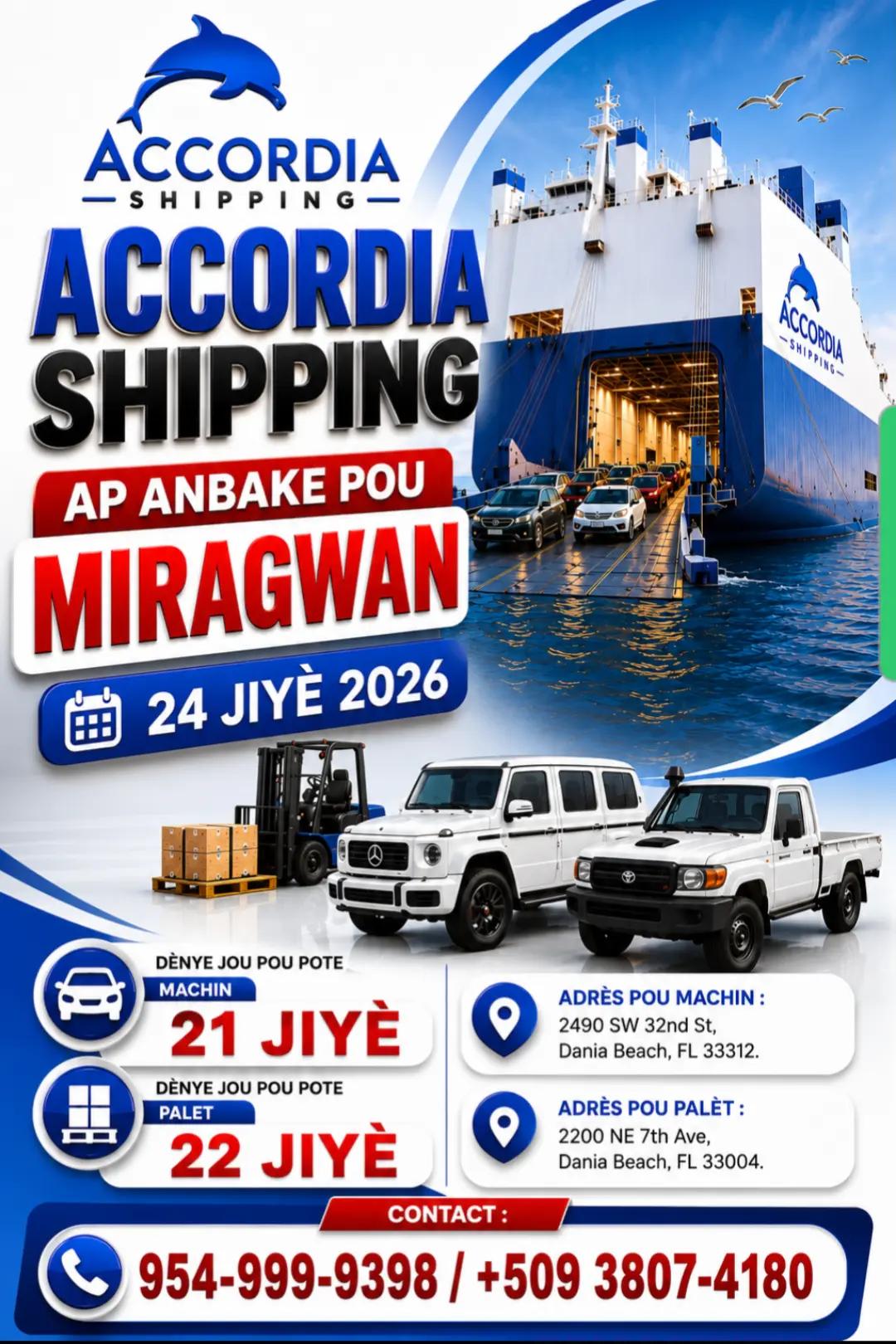 @AccordiaShipping (Miragoâne)