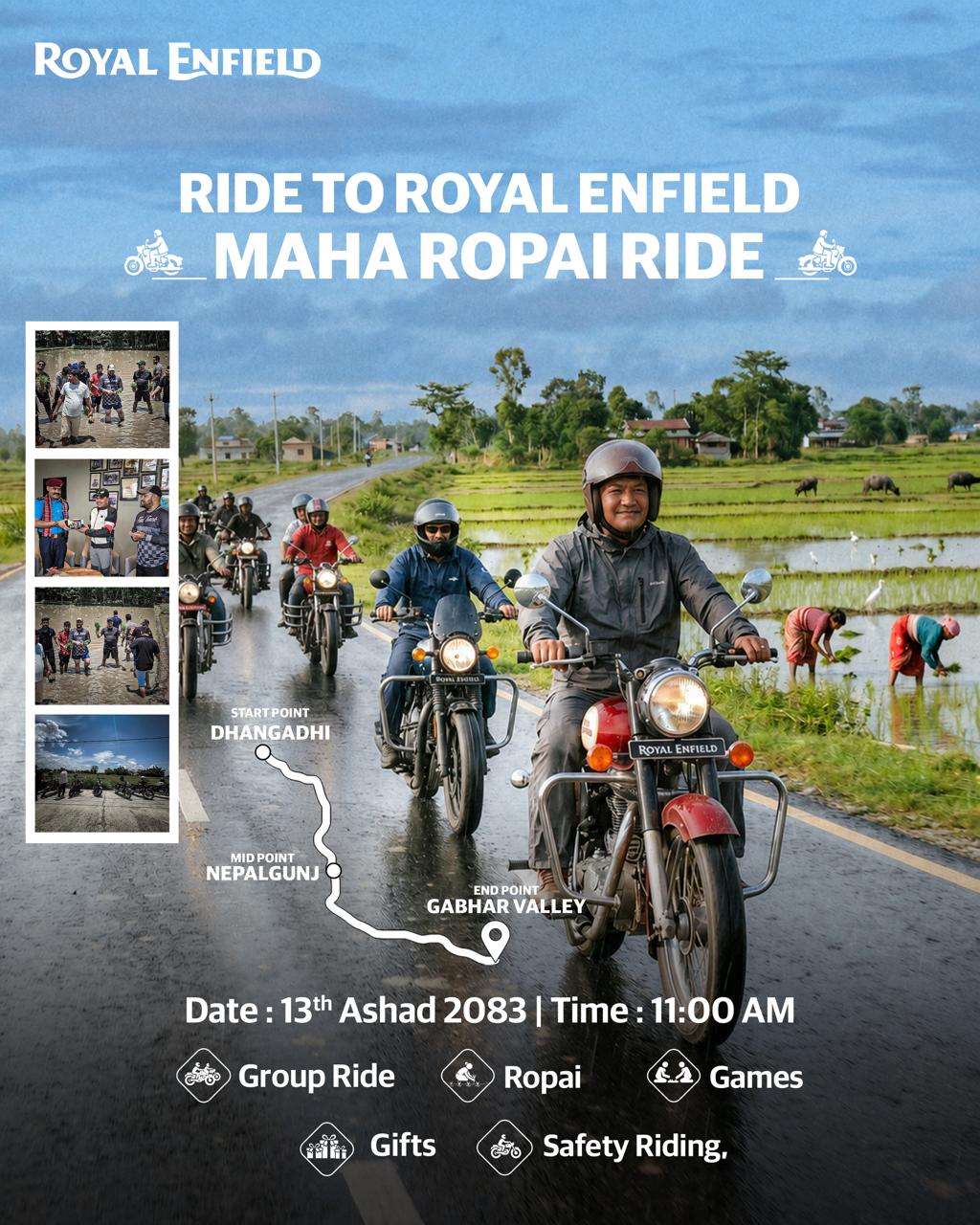 @Royal Enfield Dhangadhi