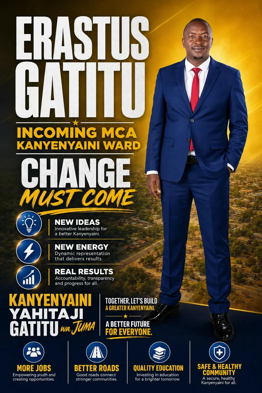 @Hon Gatitu wa kanyenyaini