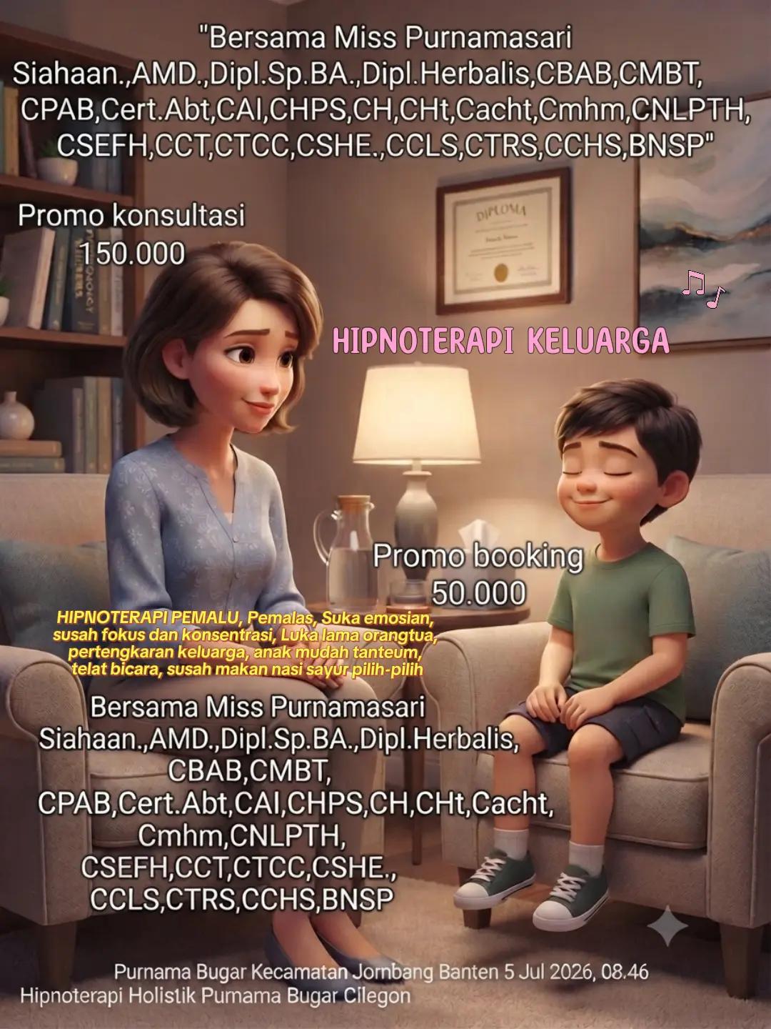 @HIPNOTERAPI Cilegon BumiRakata