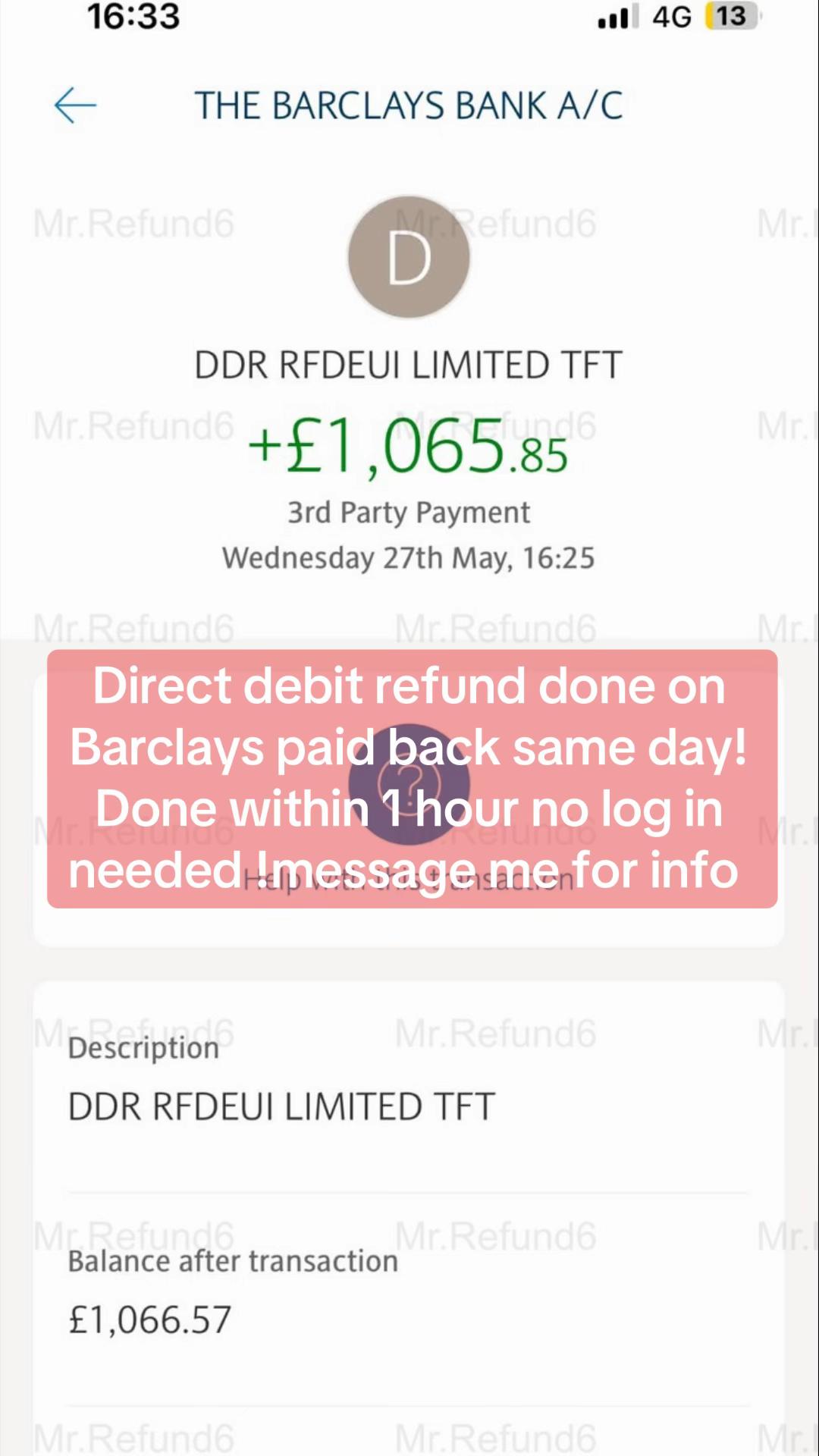 @MR Refund