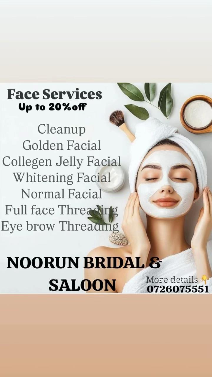 @NOORUN  BRIDAL & N BEAUTY PRD