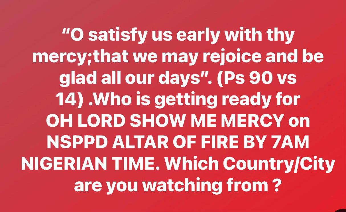 @Pastor Jerry Eze