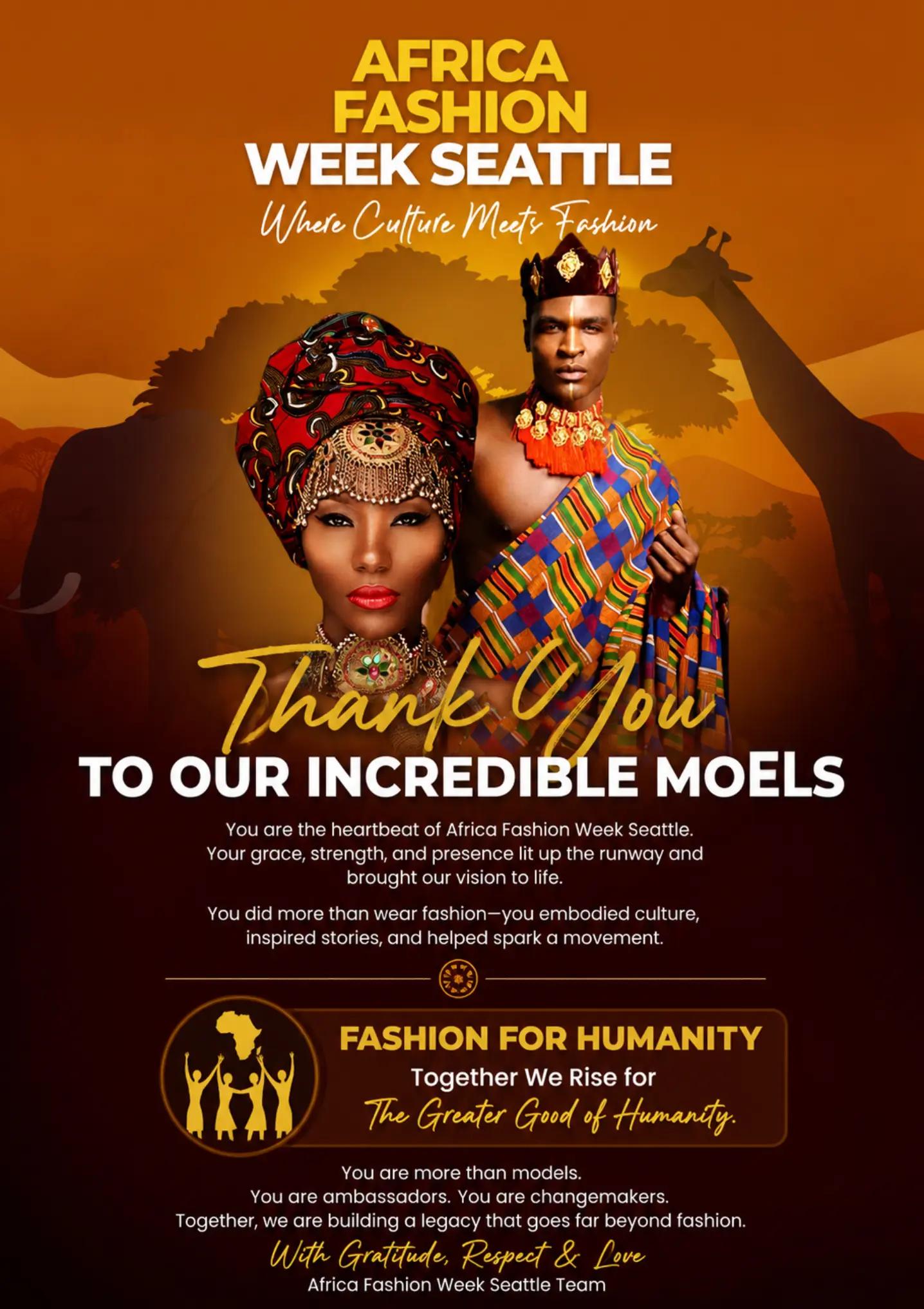 @Africa Fashion Week Seattle
