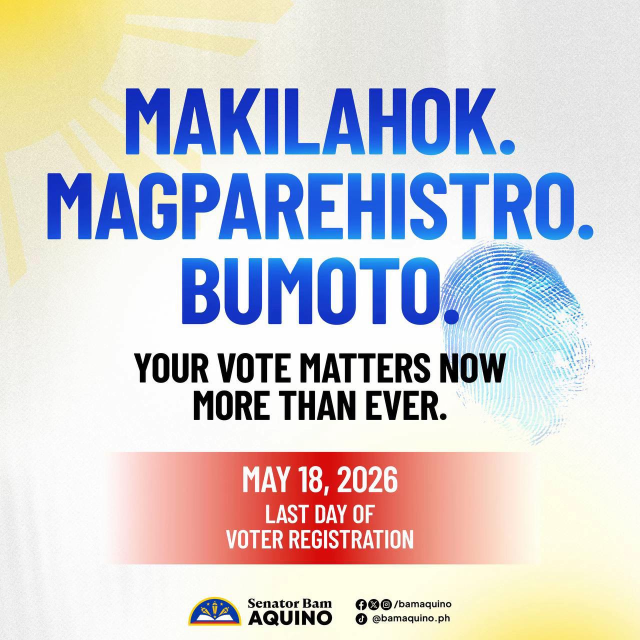 @Bam Aquino