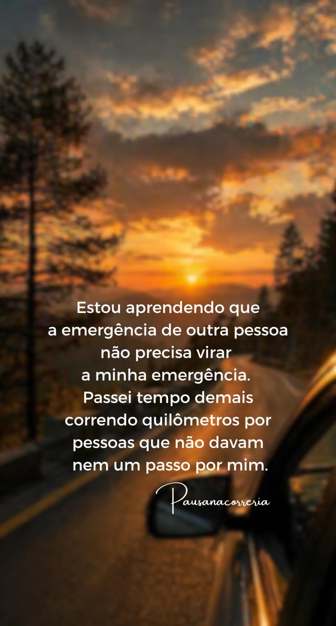 @Uma pausa na correria