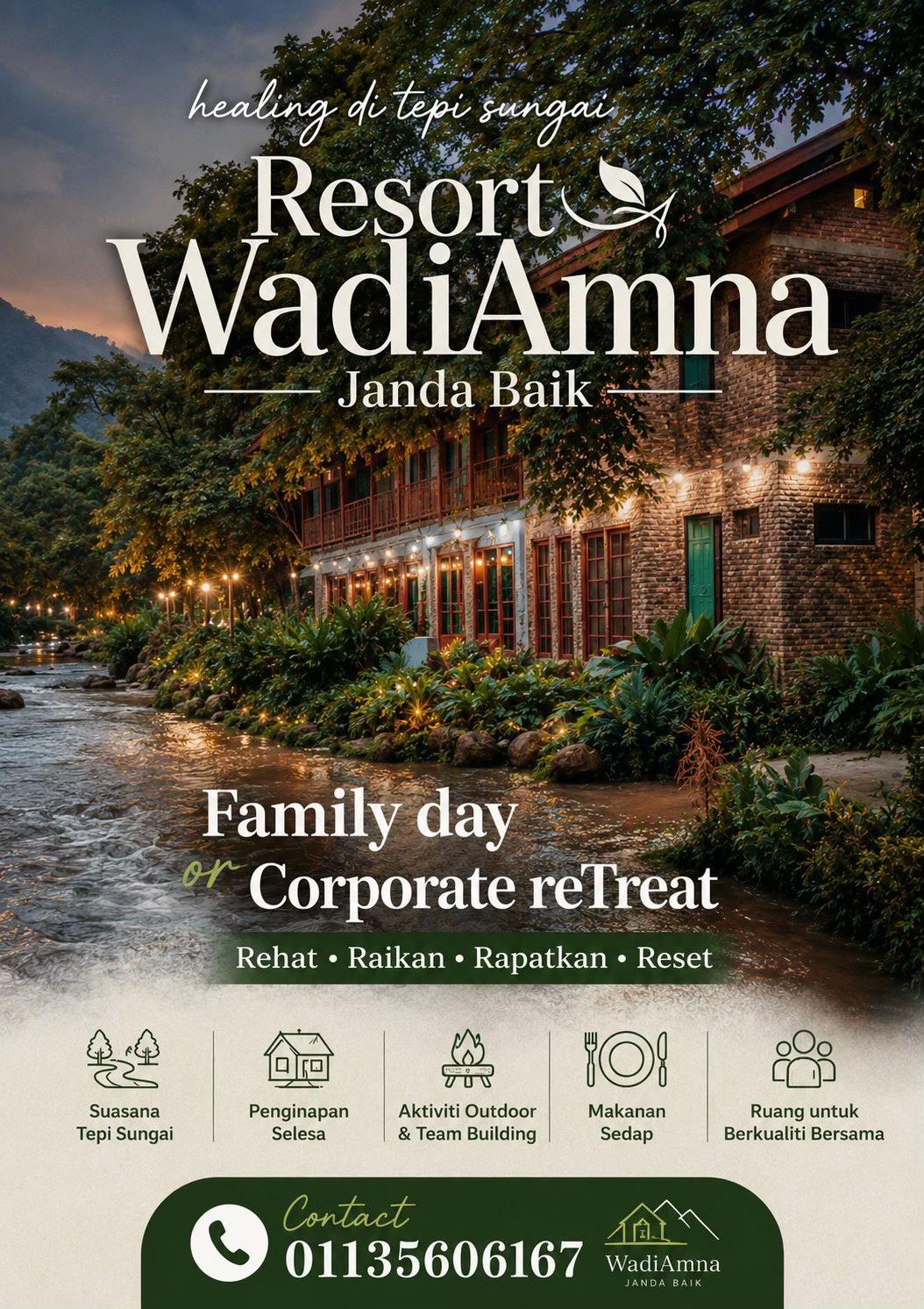 @WadiAmna Resort ๐งโ๏ธ