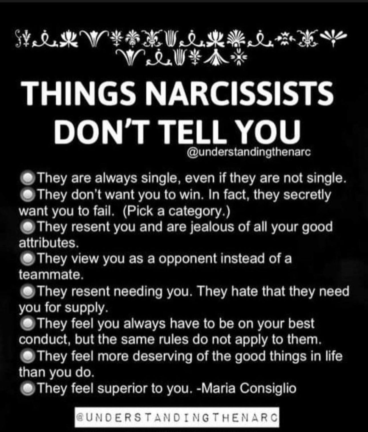 @Narcissist counselor