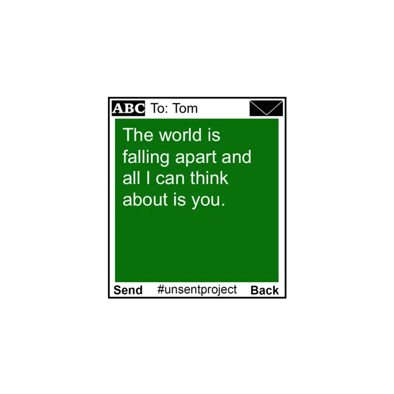 @THE UNSENT PROJECT