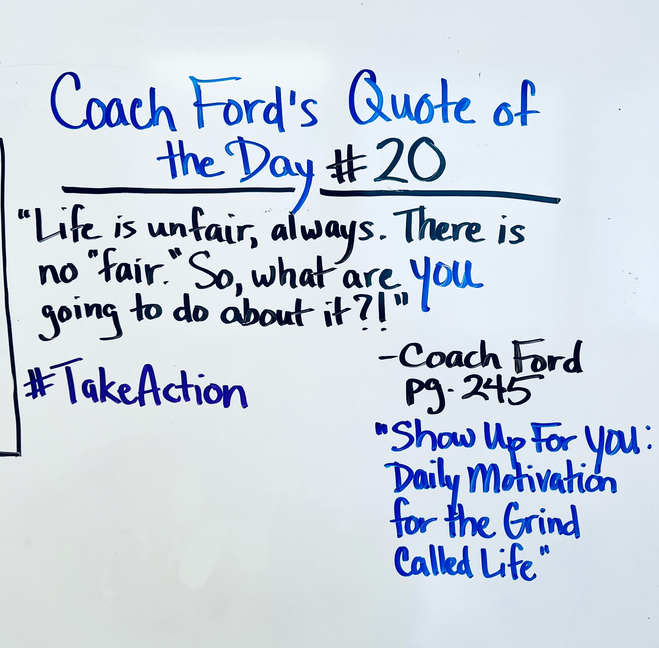 @Coach David Ford