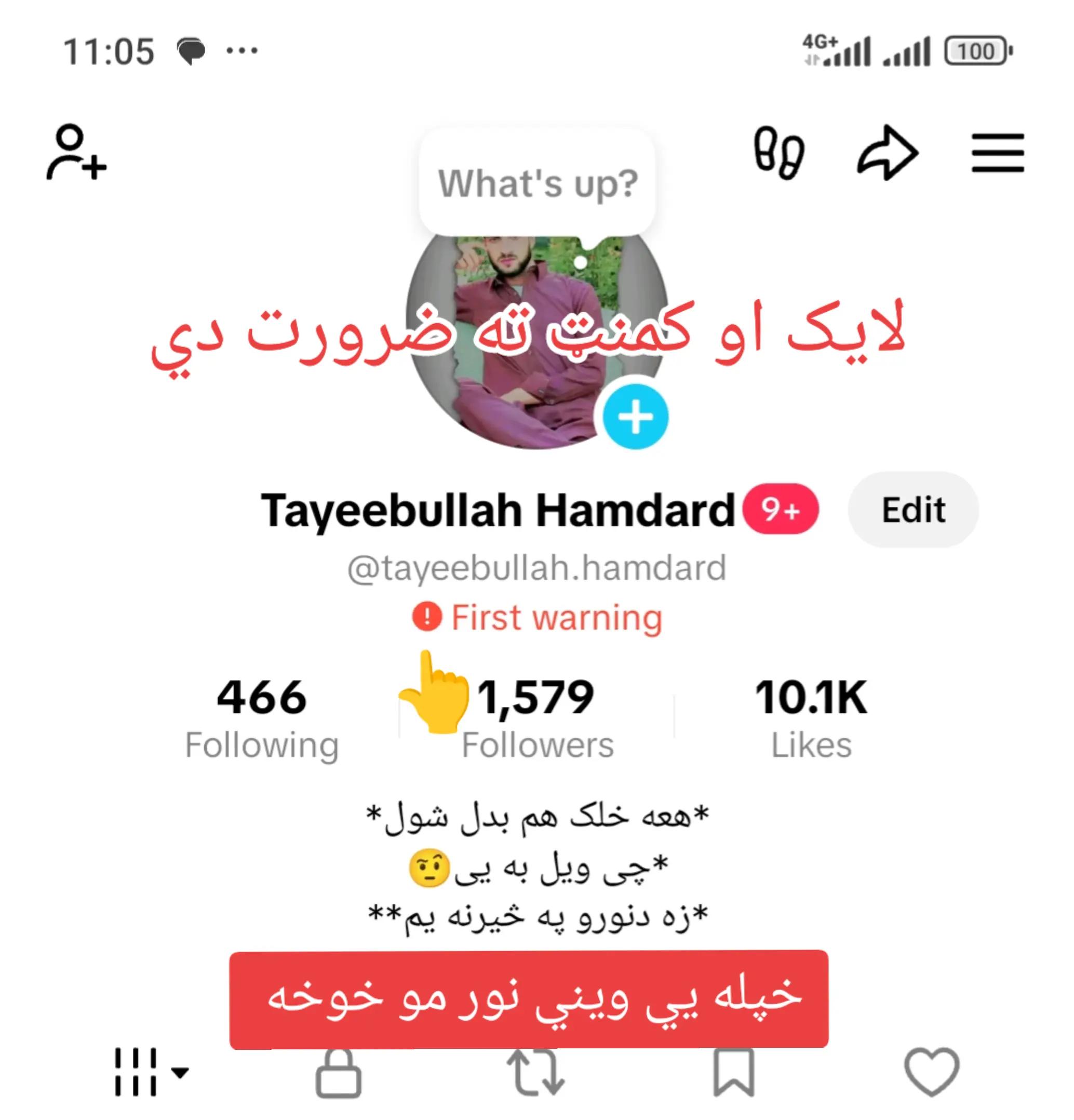 @Tayeebullah Hamdard