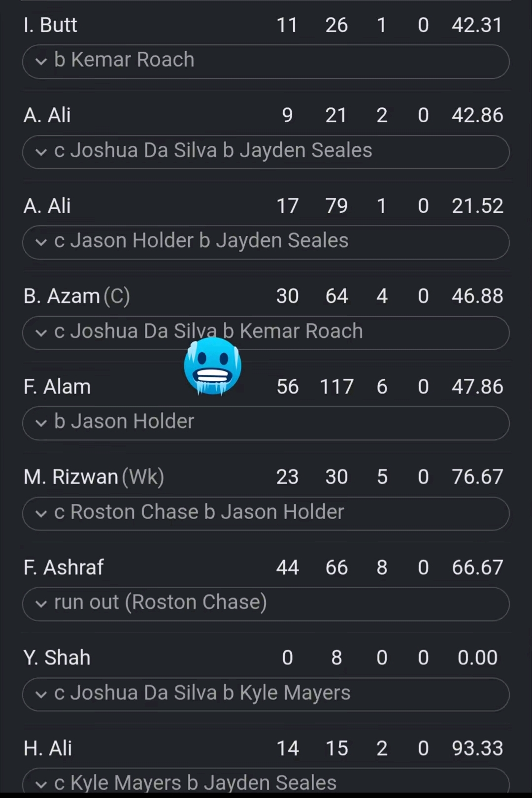 @Babar azam