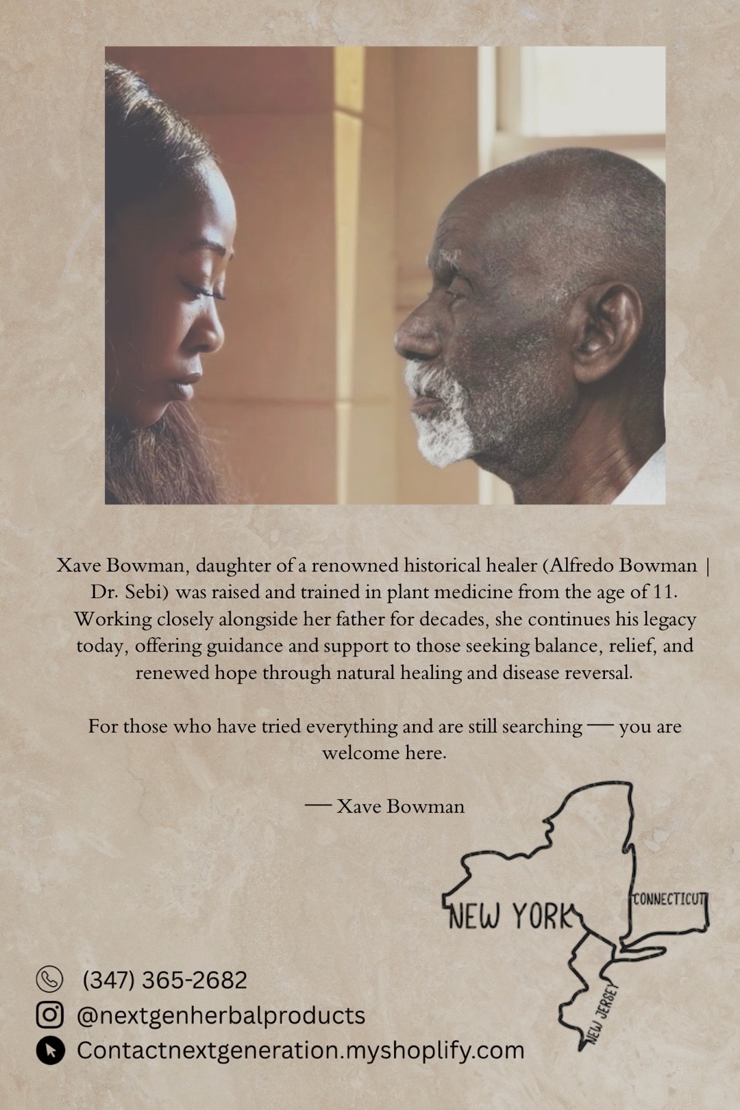 @Xave AKA Dr Sebi’s daughter