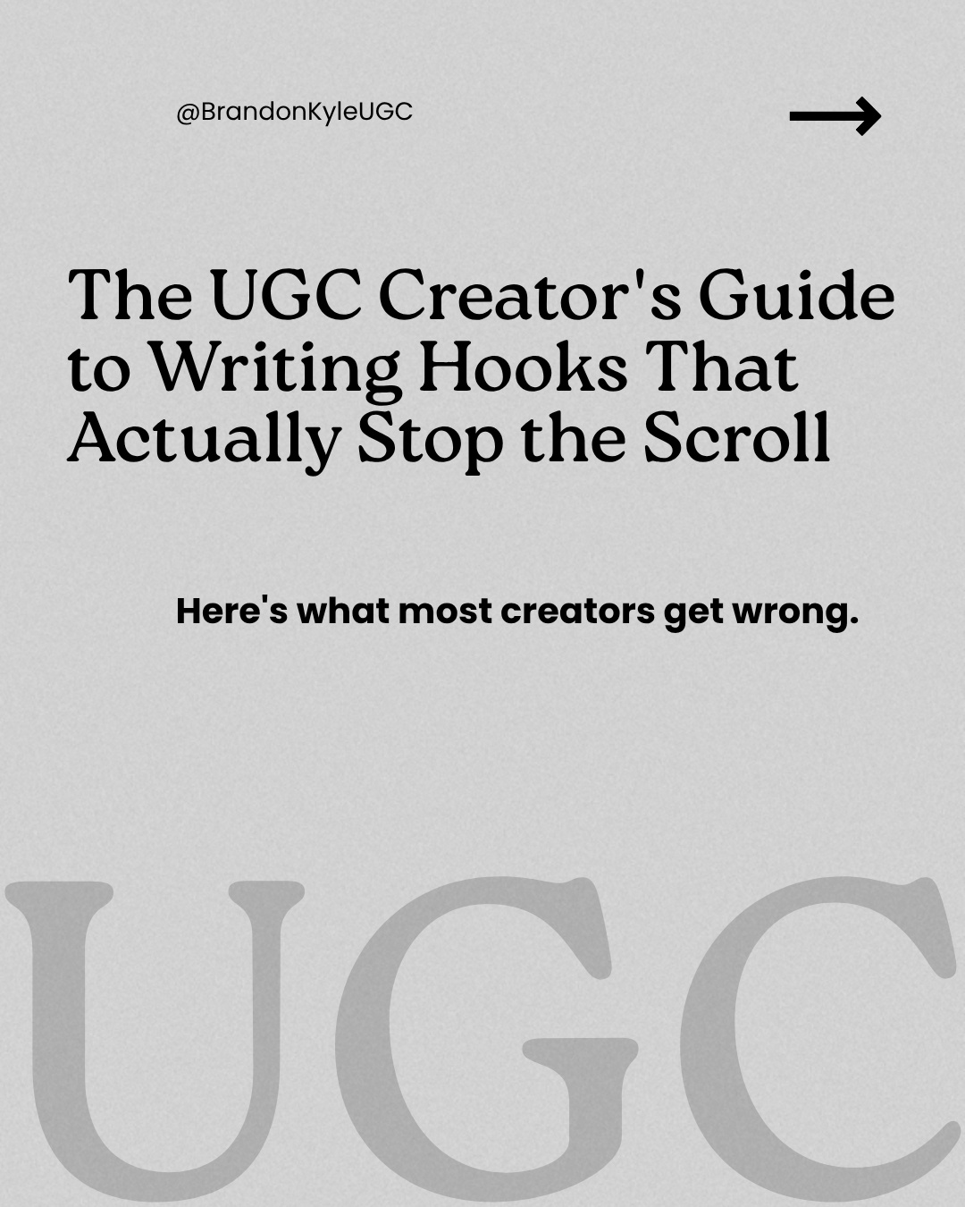 @Brandon - UGC Content Creator